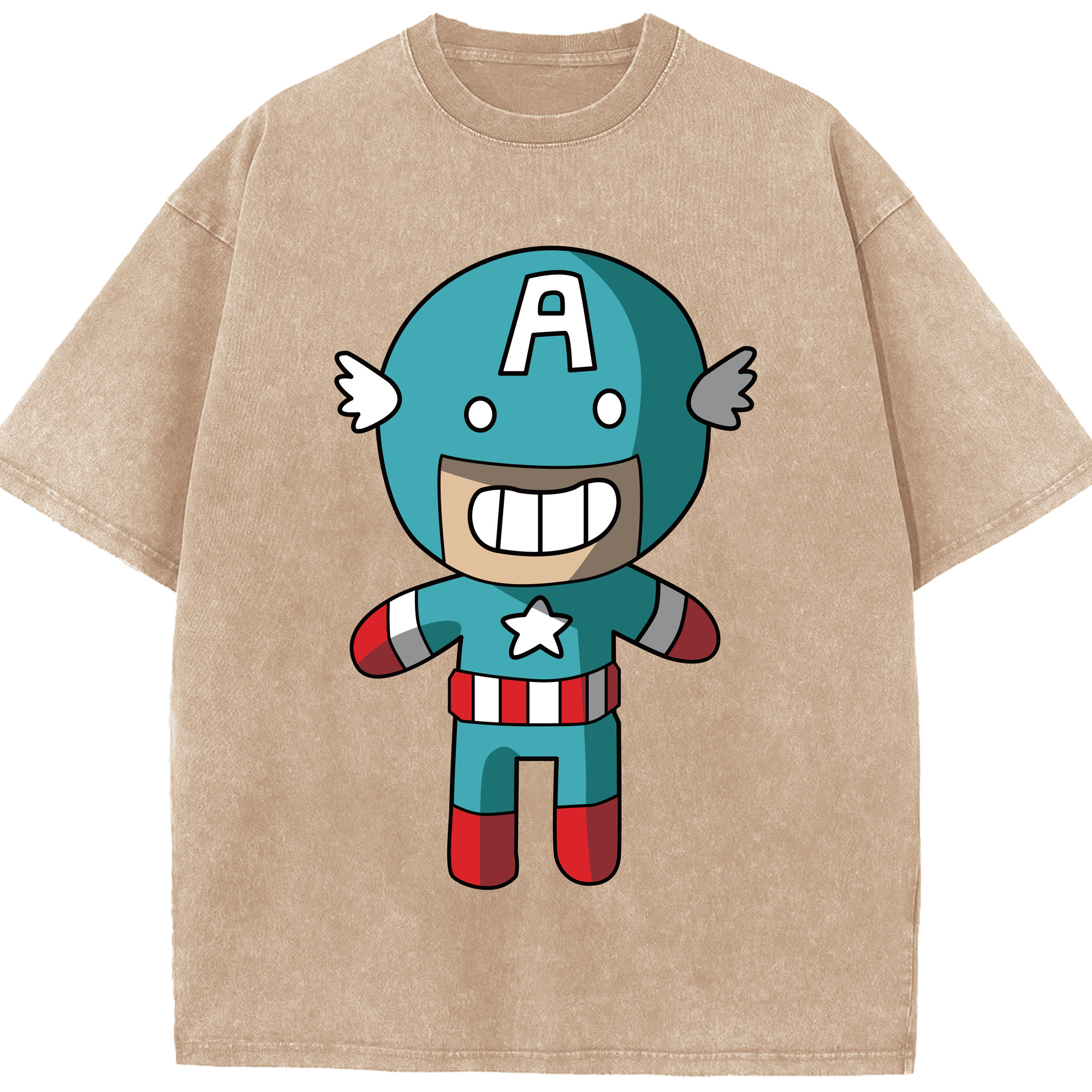 （画像用） アベンジャーズ The Avengers 綿100% ヴィンテージ風 半袖Tシャツ（フロントプリント）