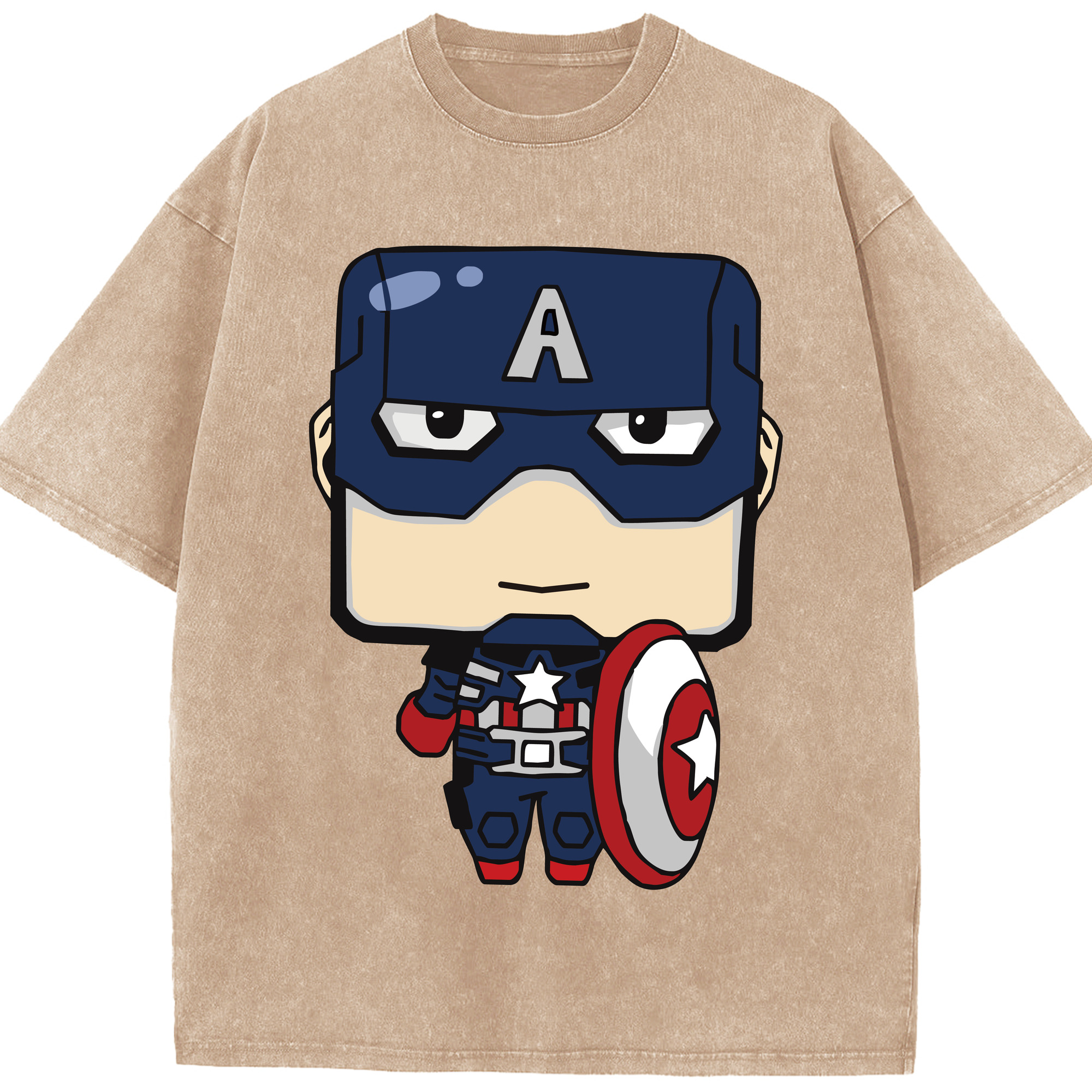 （画像用） アベンジャーズ The Avengers 綿100% ヴィンテージ風 半袖Tシャツ（フロントプリント）