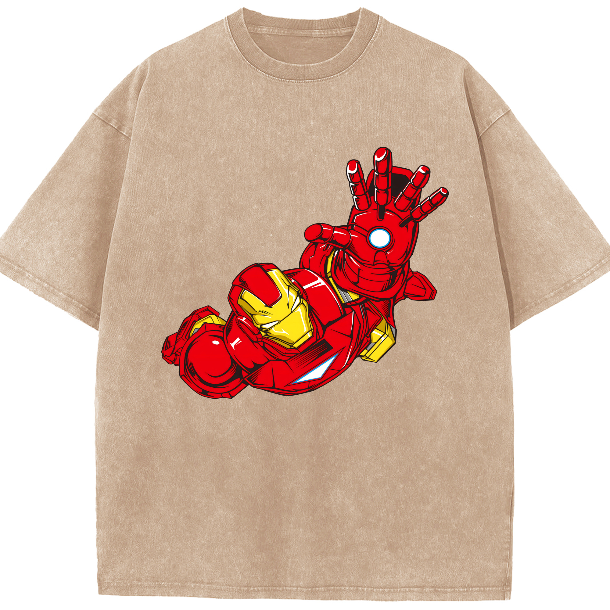 （画像用） アベンジャーズ The Avengers 綿100% ヴィンテージ風 半袖Tシャツ（フロントプリント）