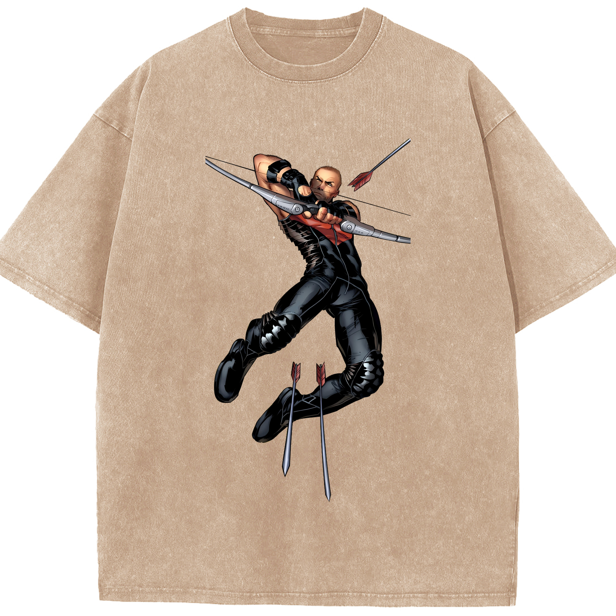 （画像用） アベンジャーズ The Avengers 綿100% ヴィンテージ風 半袖Tシャツ（フロントプリント）