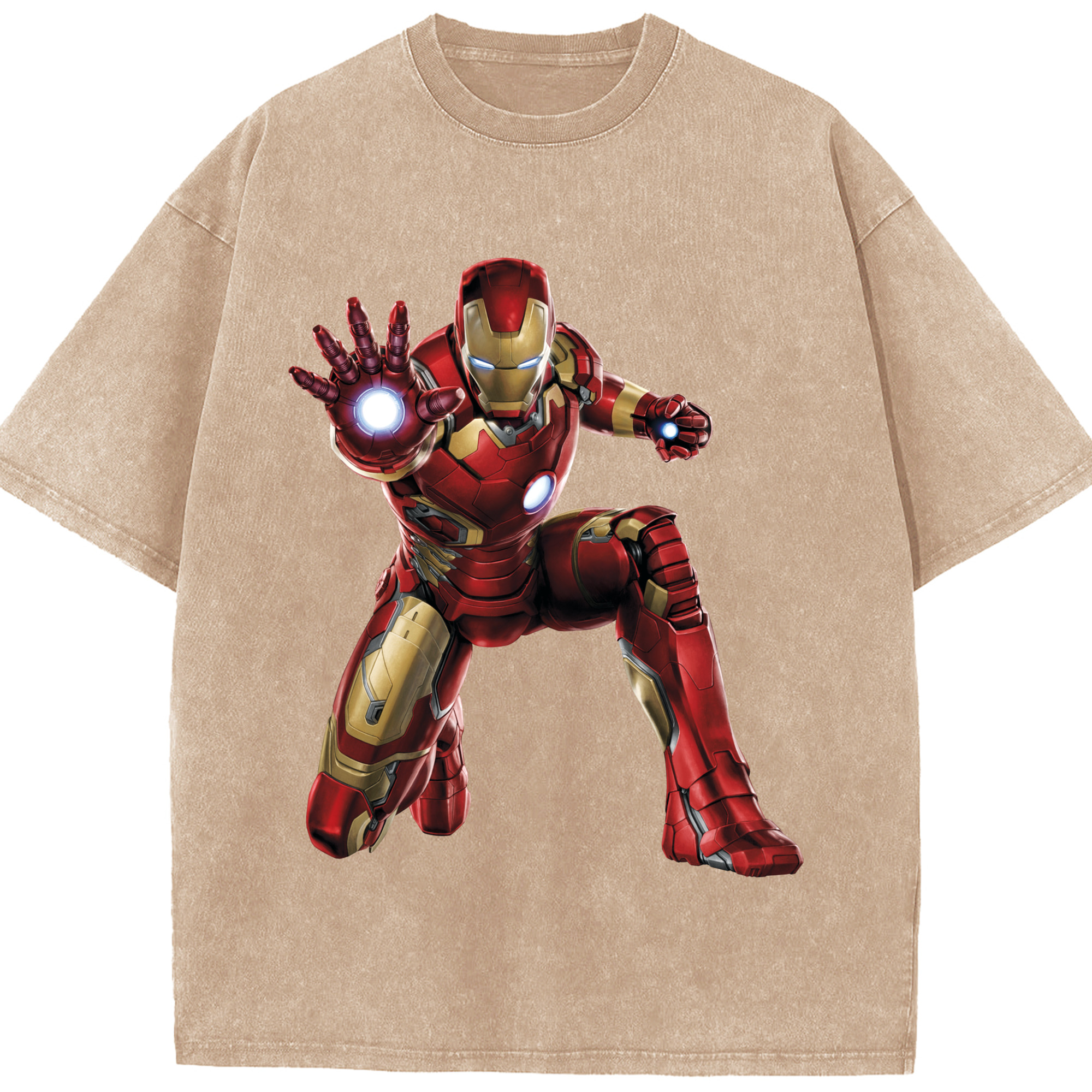 （画像用） アベンジャーズ The Avengers 綿100% ヴィンテージ風 半袖Tシャツ（フロントプリント）