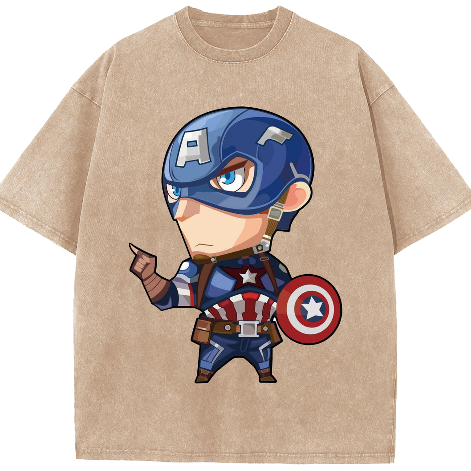 （画像用） アベンジャーズ The Avengers 綿100% ヴィンテージ風 半袖Tシャツ（フロントプリント）