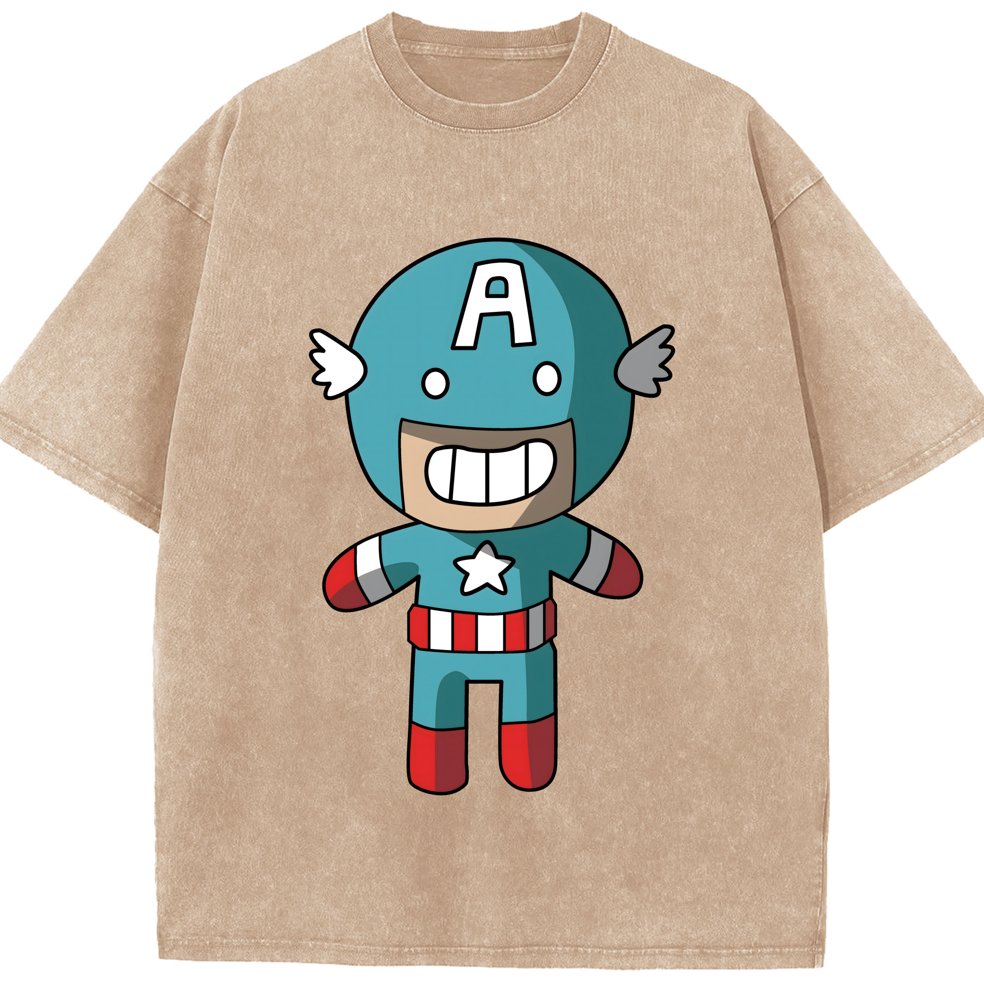 （画像用） アベンジャーズ The Avengers 綿100% ヴィンテージ風 半袖Tシャツ（フロントプリント）