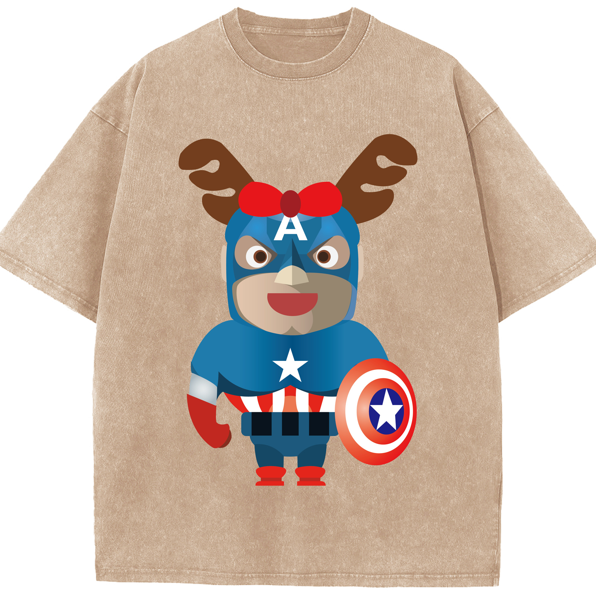 （画像用） アベンジャーズ The Avengers 綿100% ヴィンテージ風 半袖Tシャツ（フロントプリント）