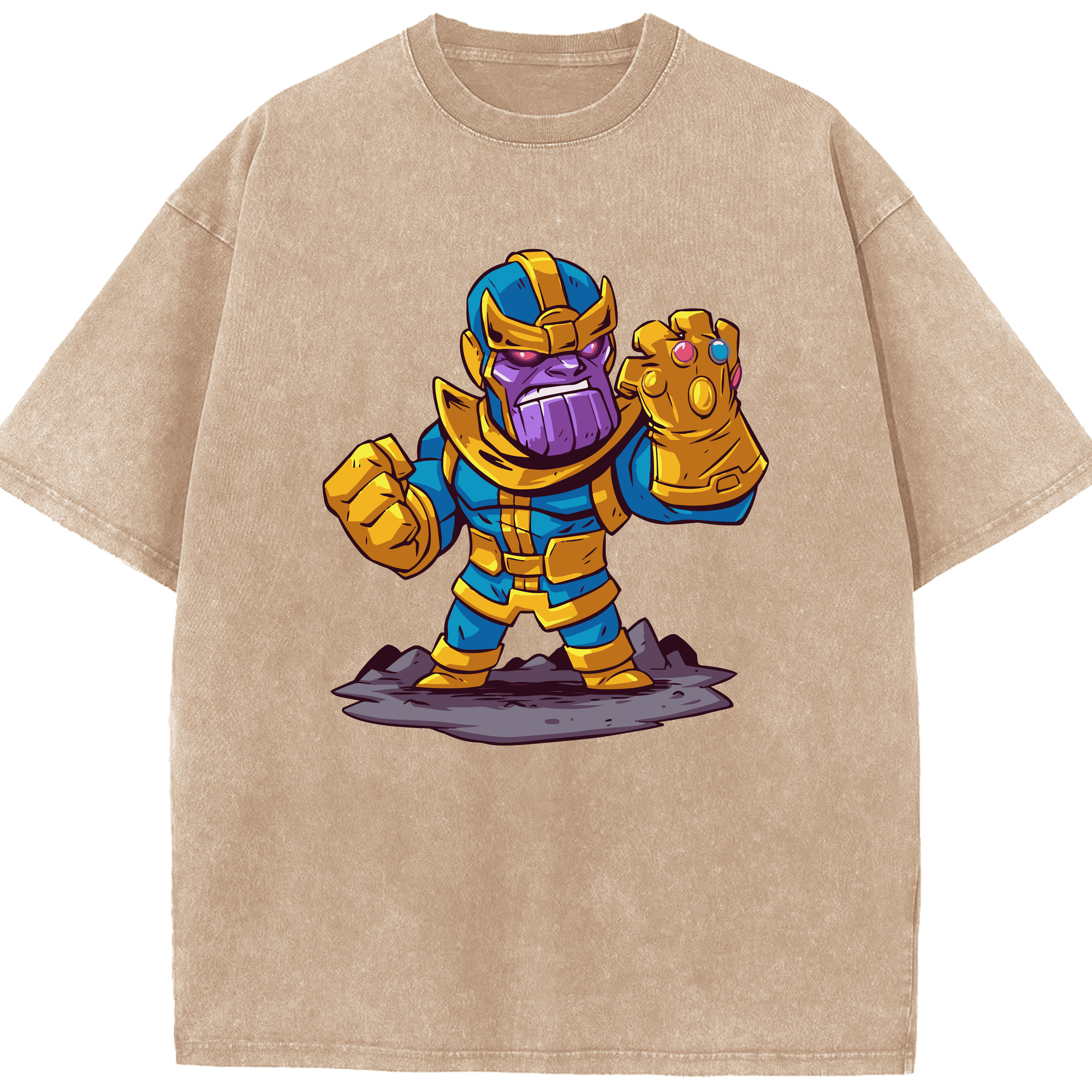 （画像用） アベンジャーズ The Avengers 綿100% ヴィンテージ風 半袖Tシャツ（フロントプリント）