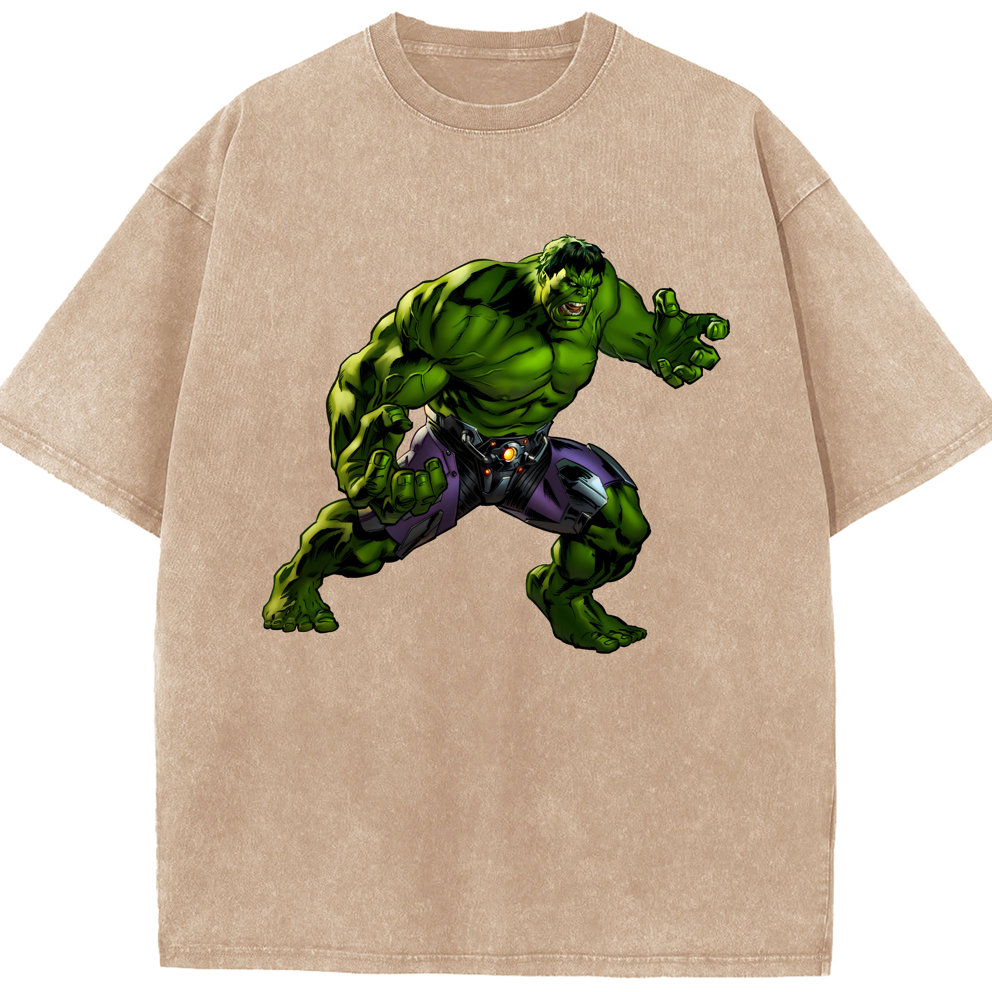 （画像用） アベンジャーズ The Avengers 綿100% ヴィンテージ風 半袖Tシャツ（フロントプリント）