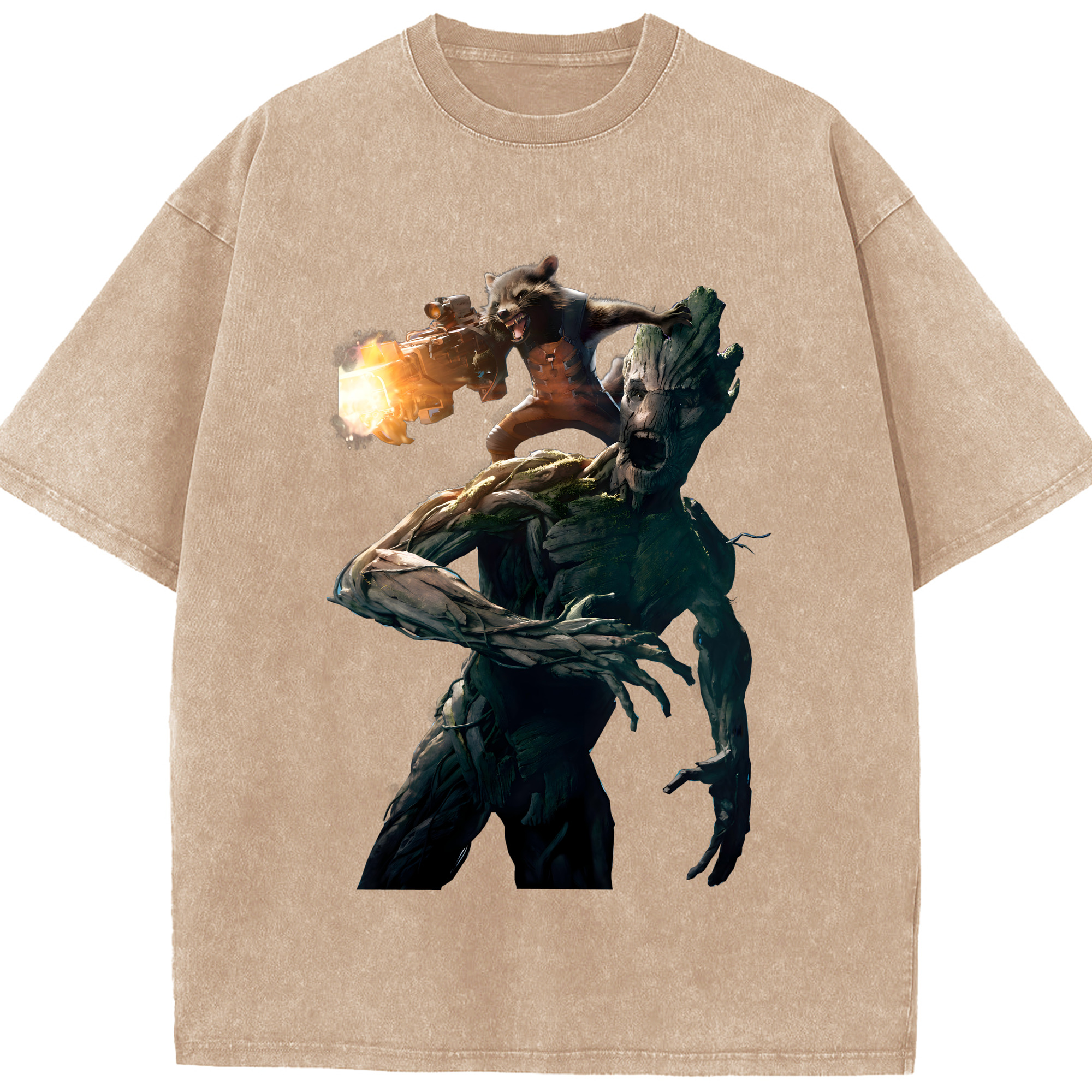 （画像用） アベンジャーズ The Avengers 綿100% ヴィンテージ風 半袖Tシャツ（フロントプリント）