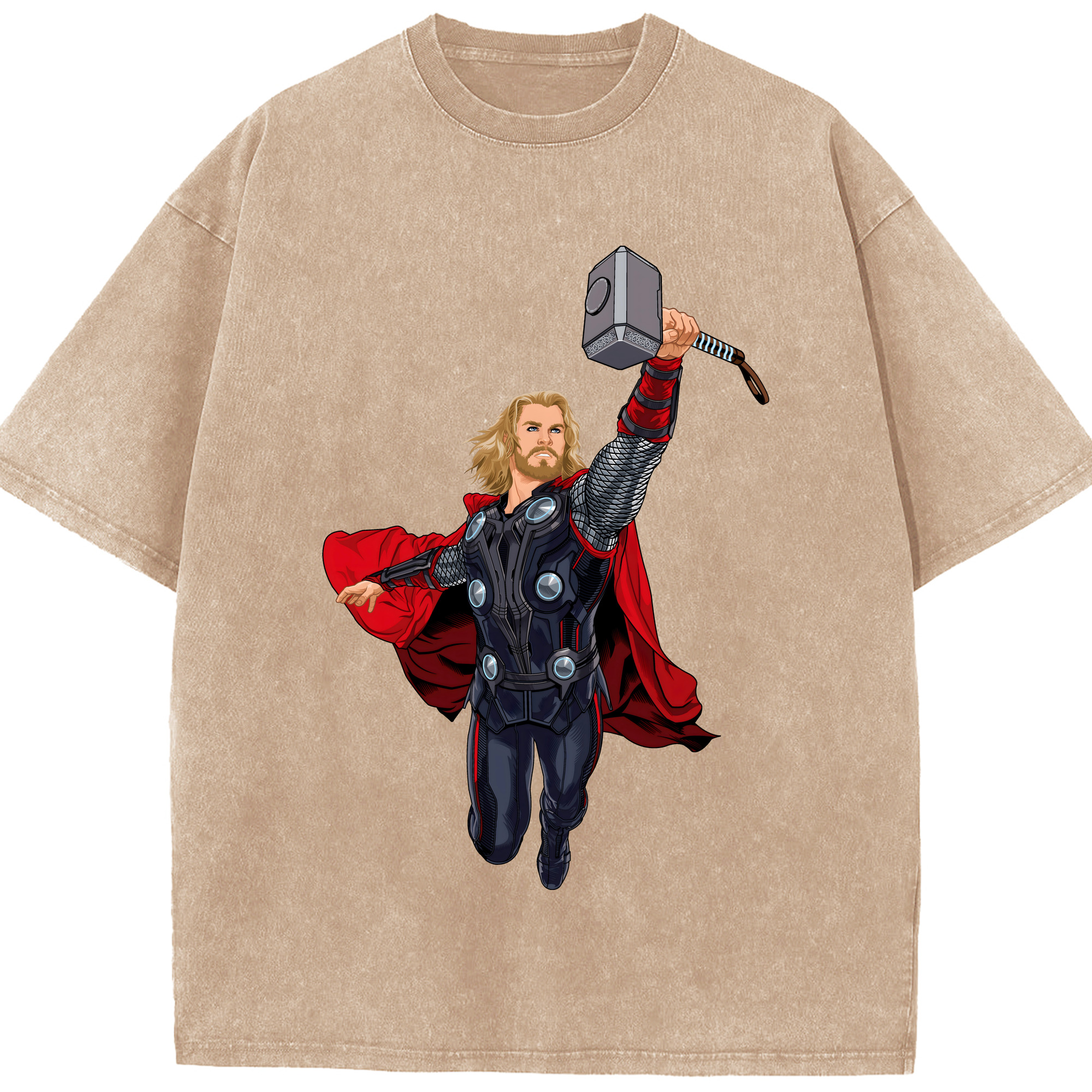 （画像用） アベンジャーズ The Avengers 綿100% ヴィンテージ風 半袖Tシャツ（フロントプリント）
