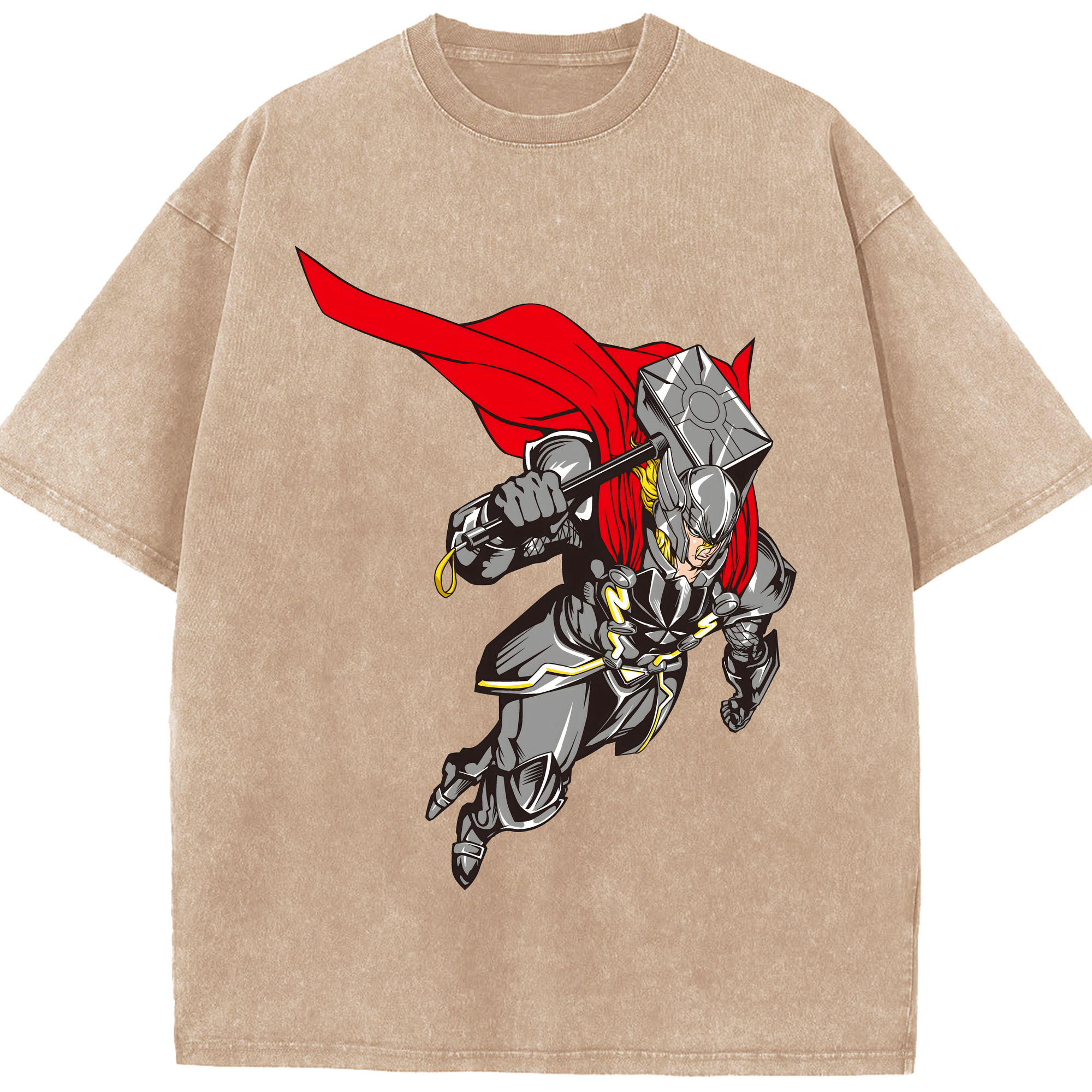 （画像用） アベンジャーズ The Avengers 綿100% ヴィンテージ風 半袖Tシャツ（フロントプリント）