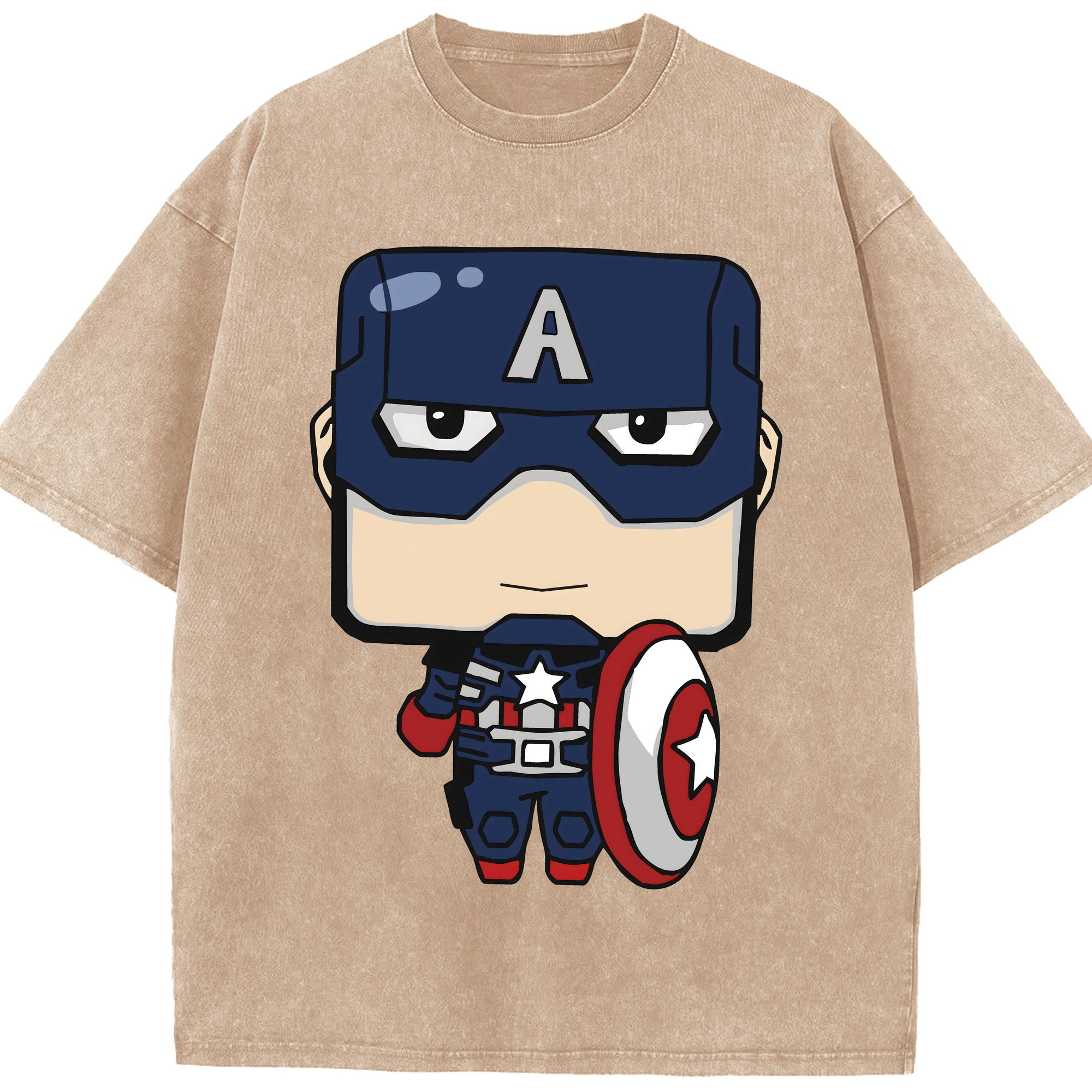 （画像用） アベンジャーズ The Avengers 綿100% ヴィンテージ風 半袖Tシャツ（フロントプリント）