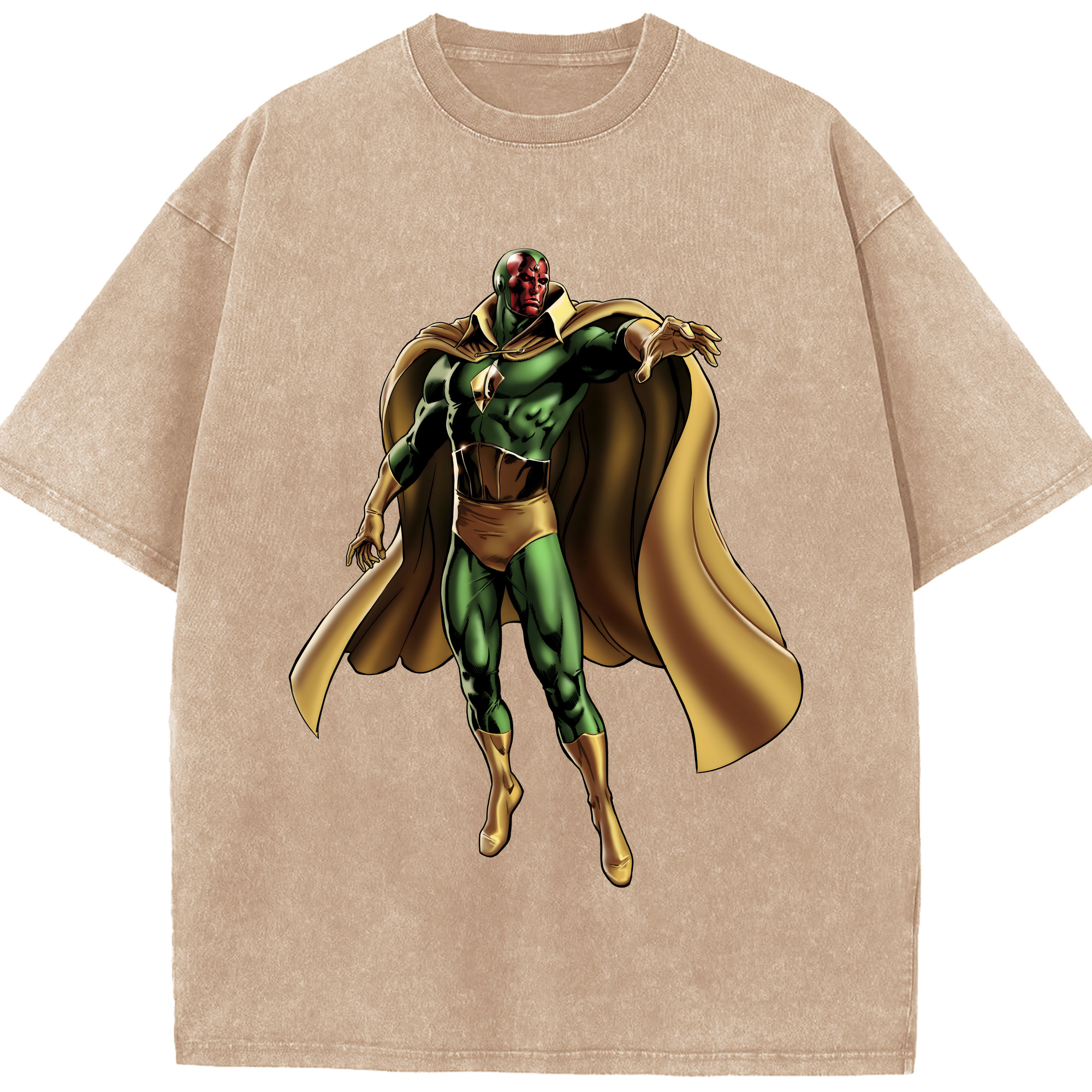 （画像用） アベンジャーズ The Avengers 綿100% ヴィンテージ風 半袖Tシャツ（フロントプリント）