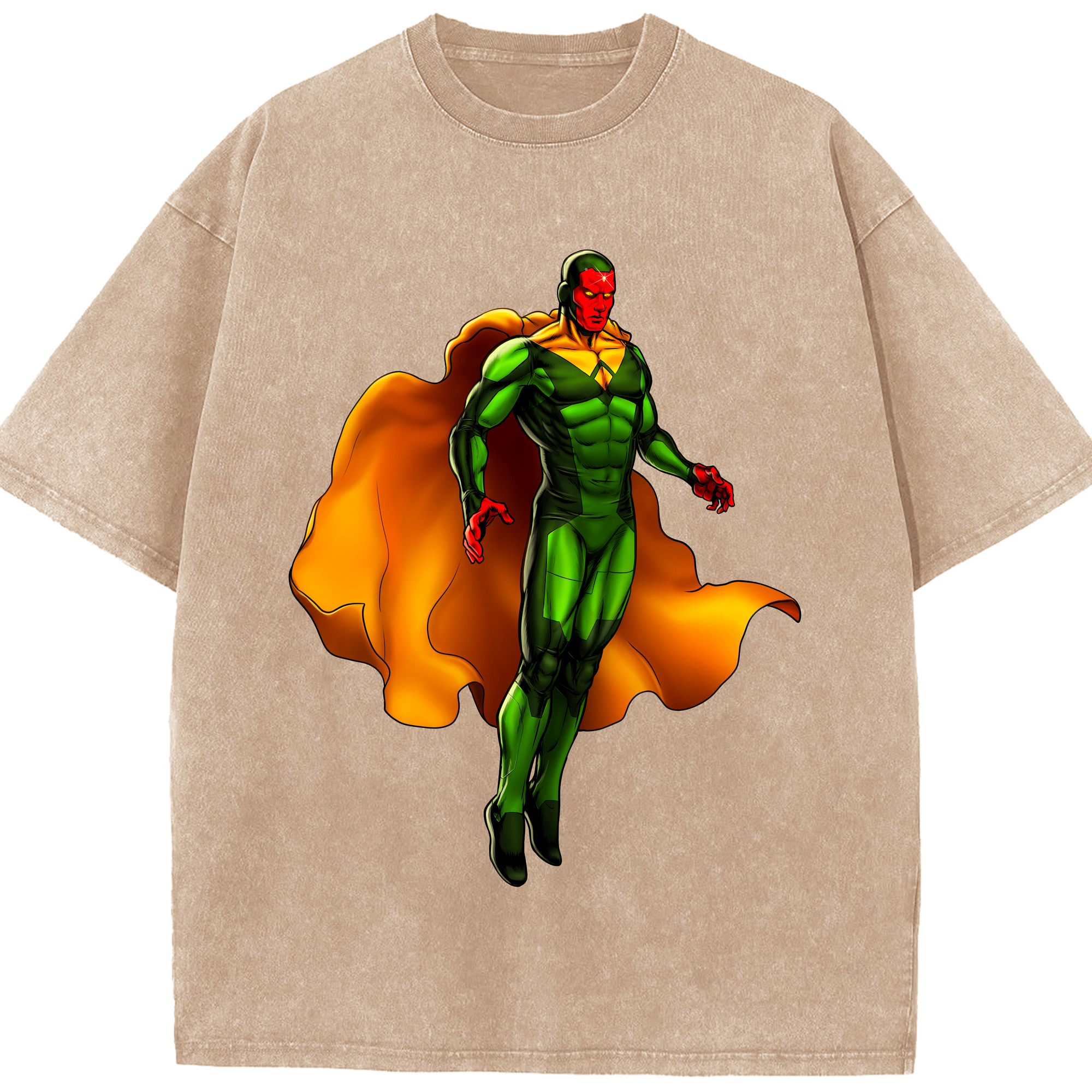 （画像用） アベンジャーズ The Avengers 綿100% ヴィンテージ風 半袖Tシャツ（フロントプリント）