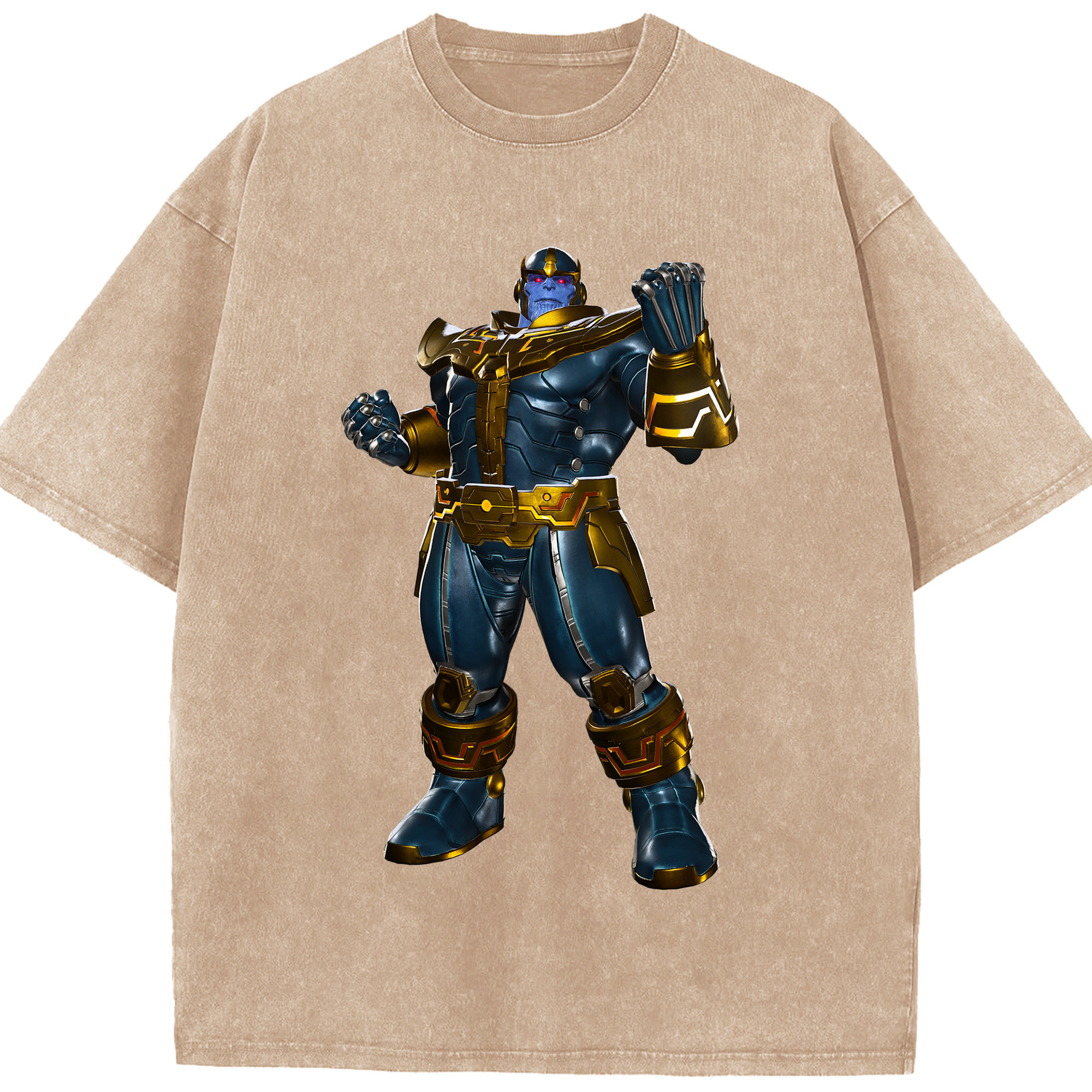 （画像用） アベンジャーズ The Avengers 綿100% ヴィンテージ風 半袖Tシャツ（フロントプリント）