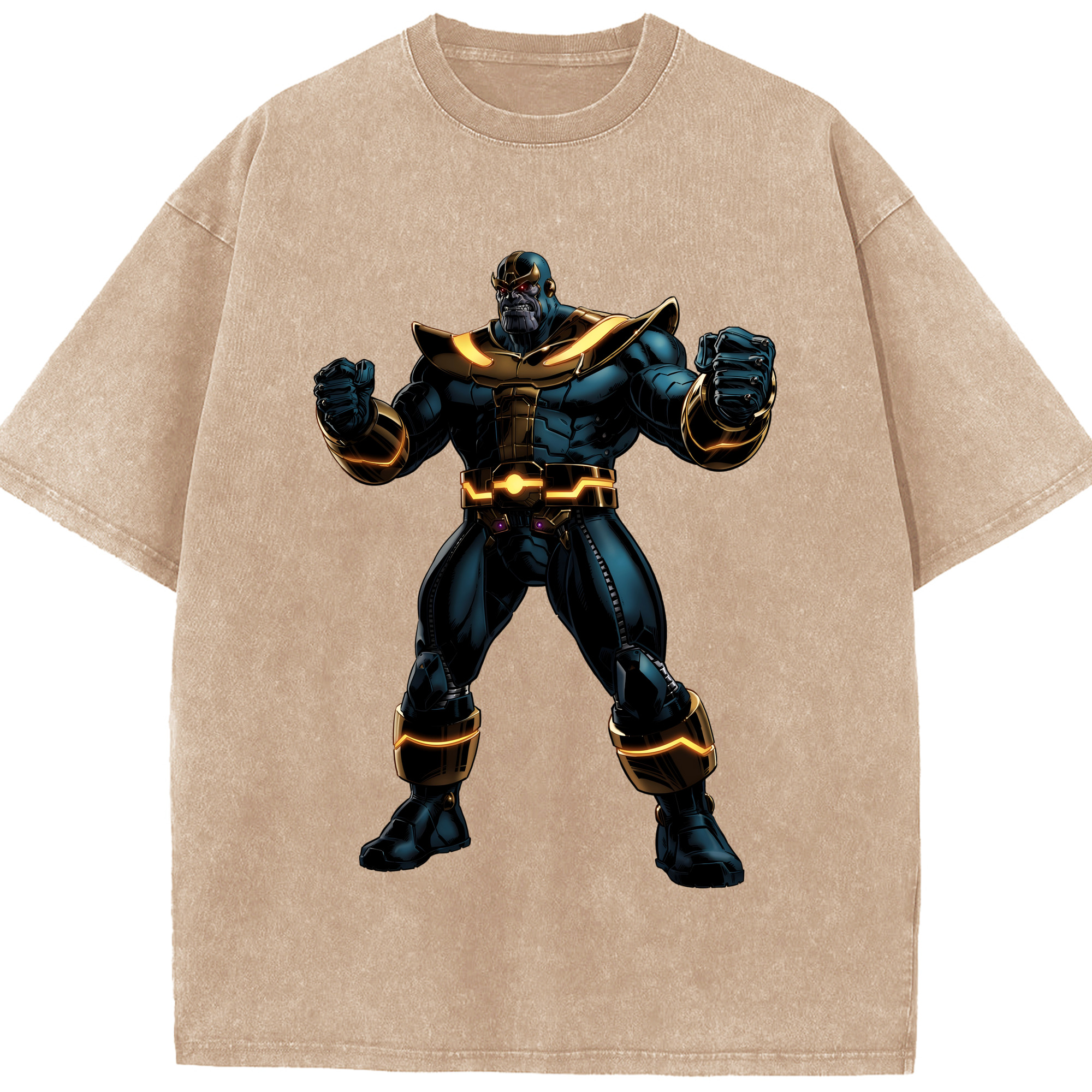 （画像用） アベンジャーズ The Avengers 綿100% ヴィンテージ風 半袖Tシャツ（フロントプリント）