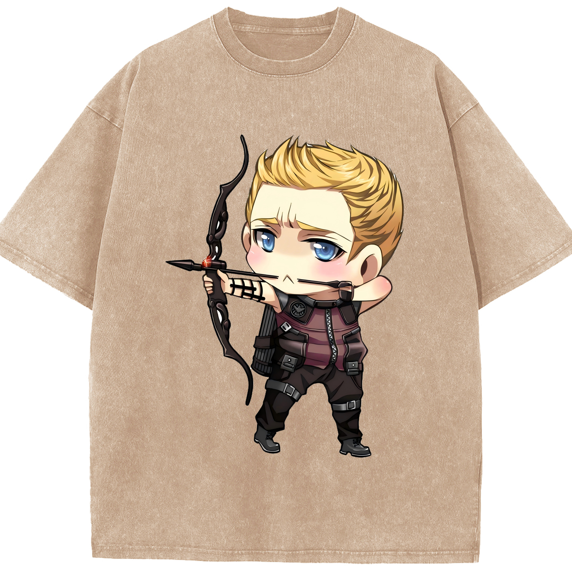 （画像用） アベンジャーズ The Avengers 綿100% ヴィンテージ風 半袖Tシャツ（フロントプリント）