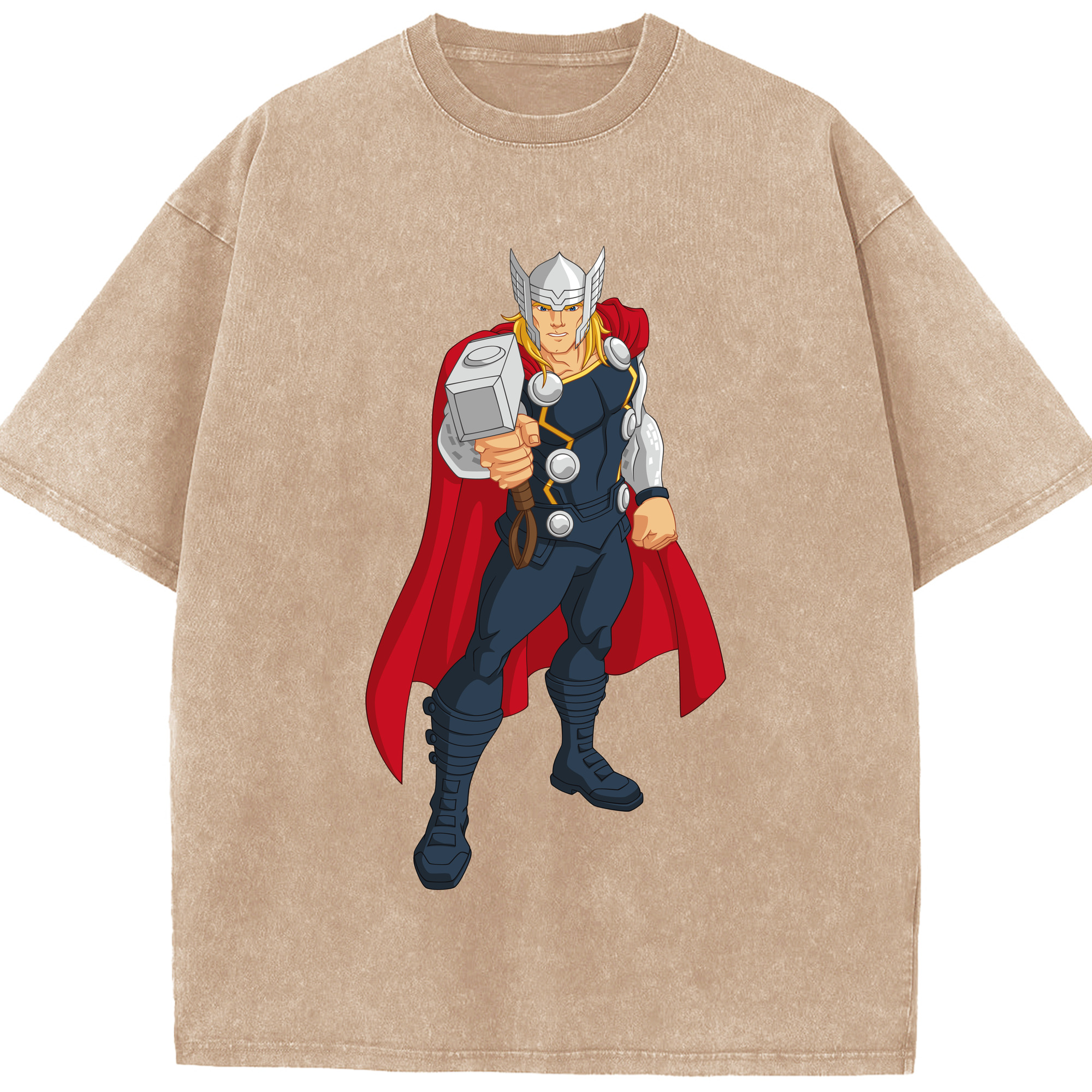 （画像用） アベンジャーズ The Avengers 綿100% ヴィンテージ風 半袖Tシャツ（フロントプリント）