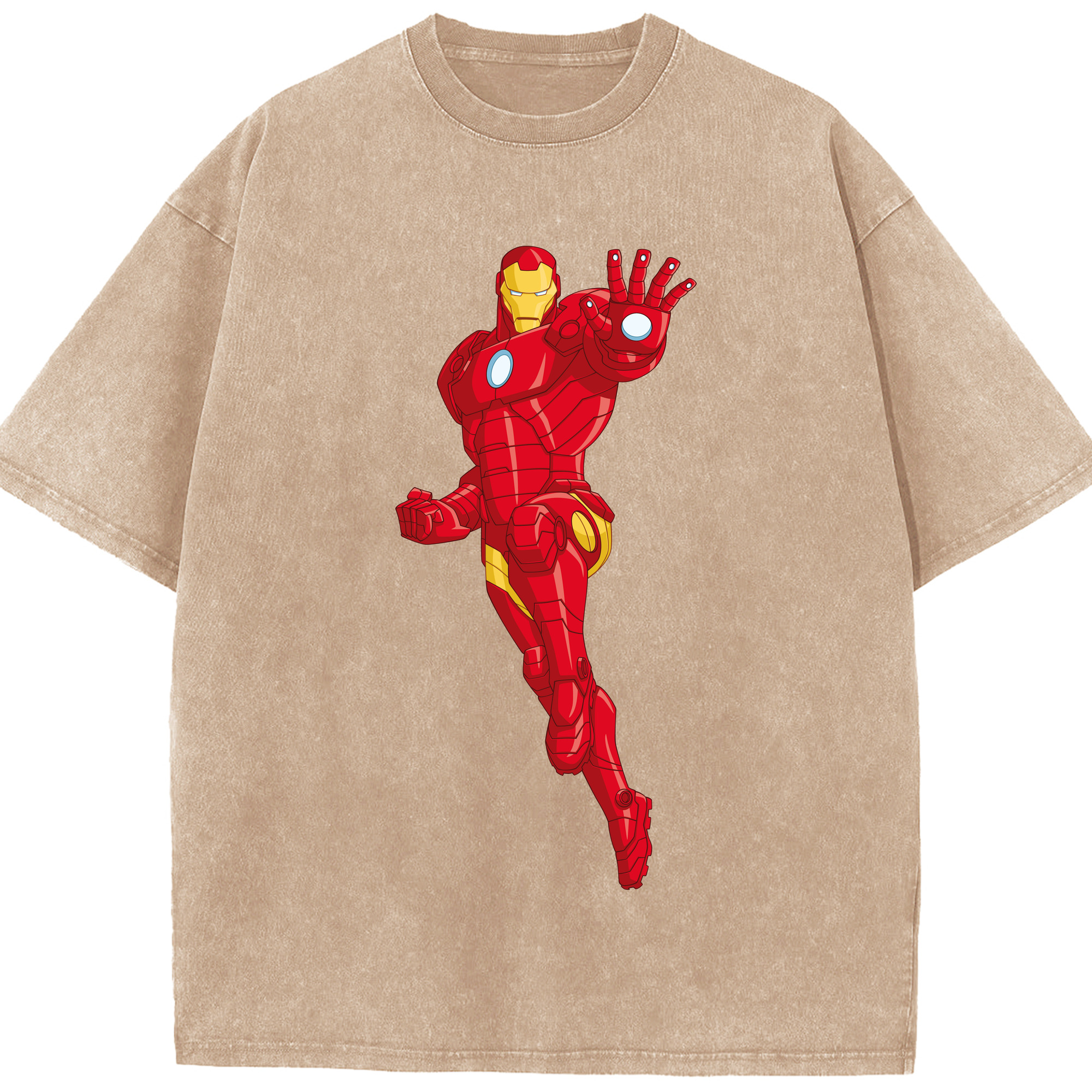 （画像用） アベンジャーズ The Avengers 綿100% ヴィンテージ風 半袖Tシャツ（フロントプリント）