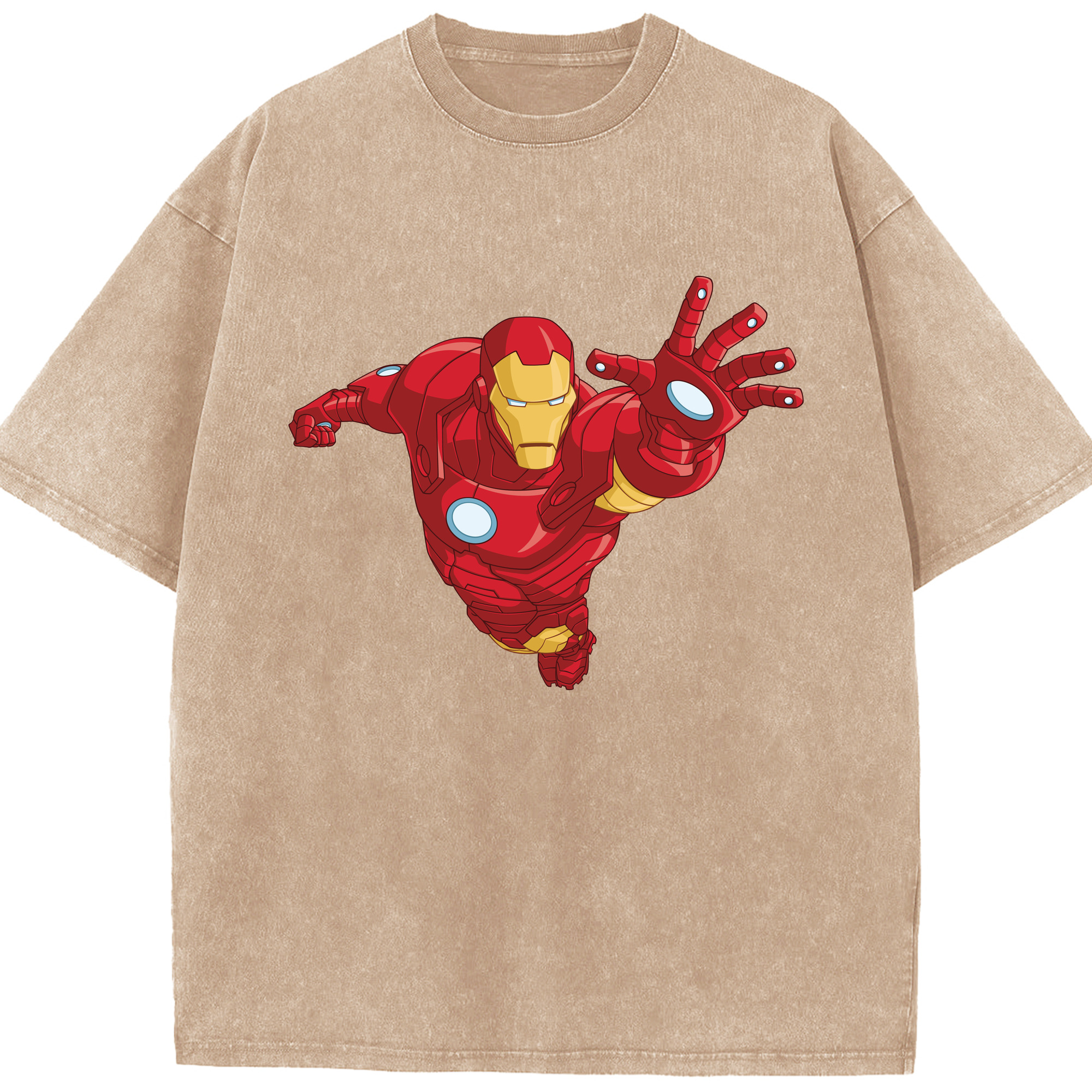 （画像用） アベンジャーズ The Avengers 綿100% ヴィンテージ風 半袖Tシャツ（フロントプリント）