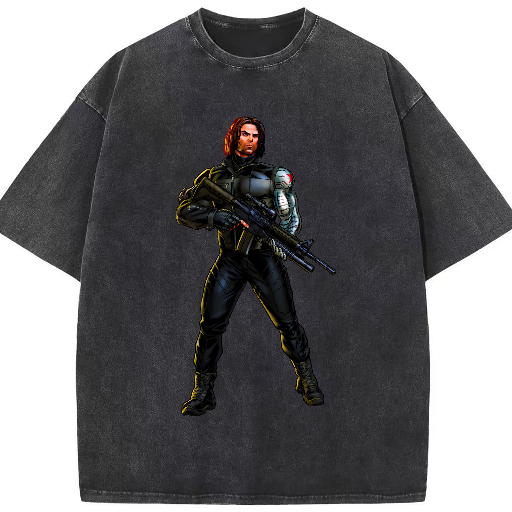 （画像用） アベンジャーズ The Avengers 綿100% ヴィンテージ風 半袖Tシャツ（フロントプリント）