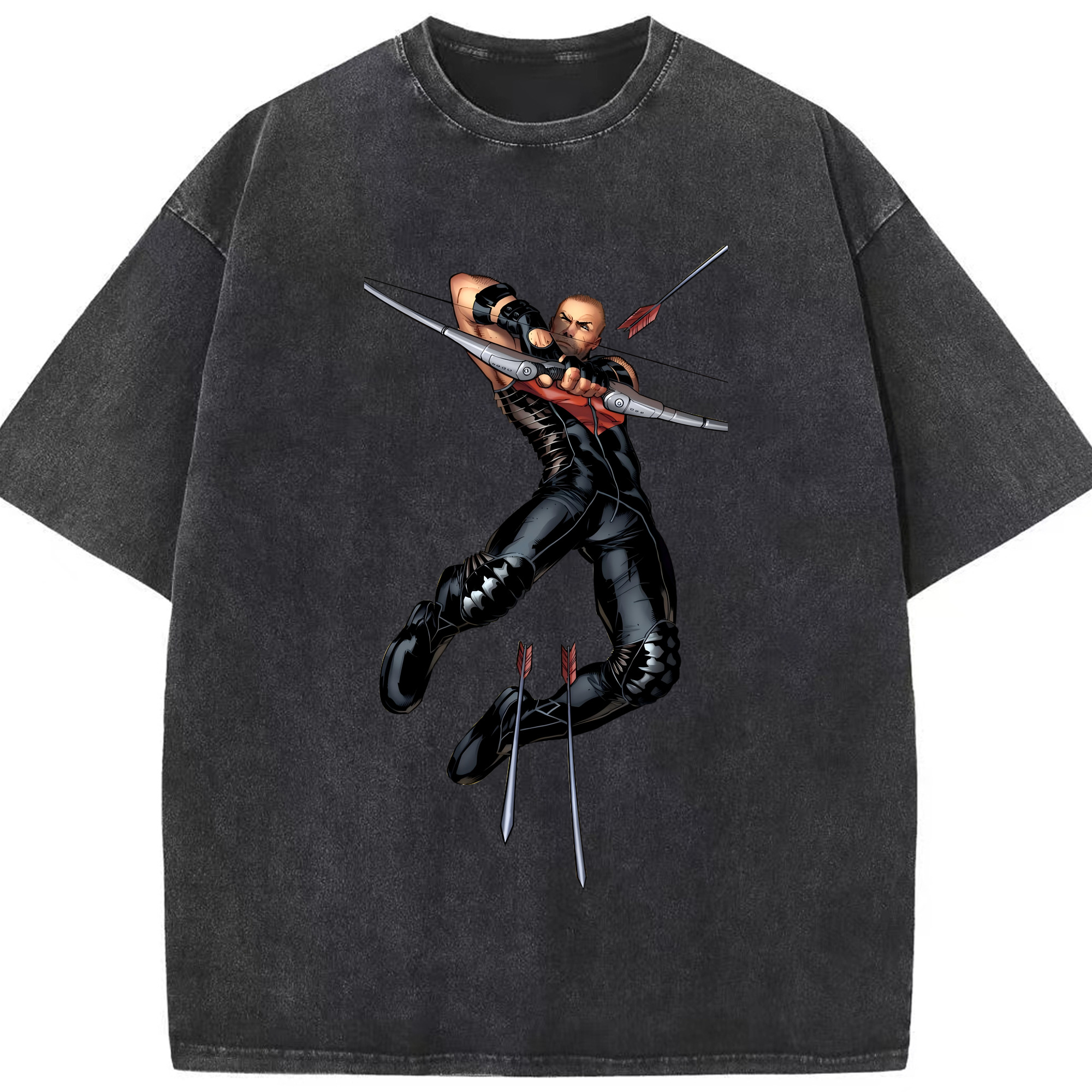 （画像用） アベンジャーズ The Avengers 綿100% ヴィンテージ風 半袖Tシャツ（フロントプリント）