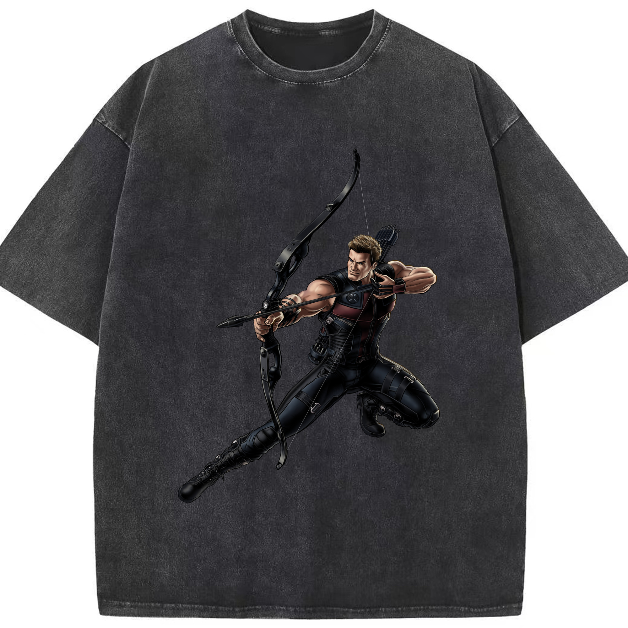 （画像用） アベンジャーズ The Avengers 綿100% ヴィンテージ風 半袖Tシャツ（フロントプリント）