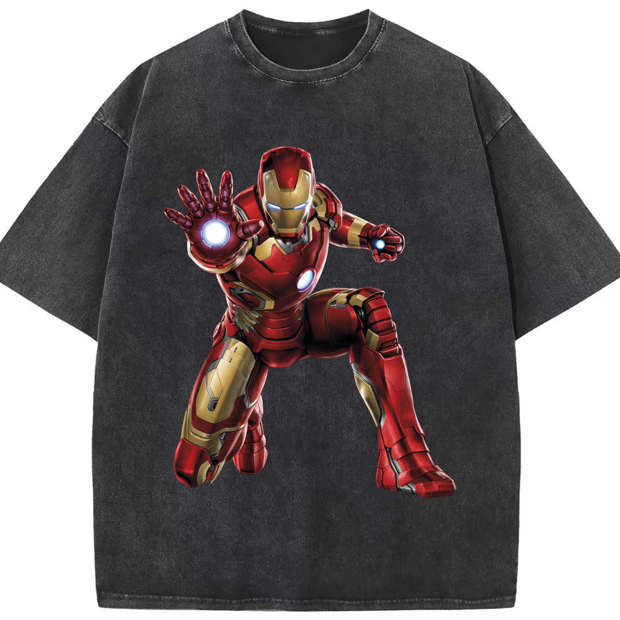 （画像用） アベンジャーズ The Avengers 綿100% ヴィンテージ風 半袖Tシャツ（フロントプリント）
