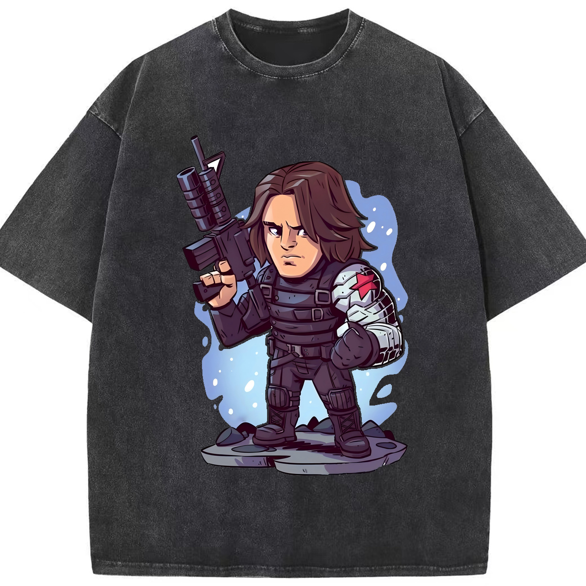（画像用） アベンジャーズ The Avengers 綿100% ヴィンテージ風 半袖Tシャツ（フロントプリント）