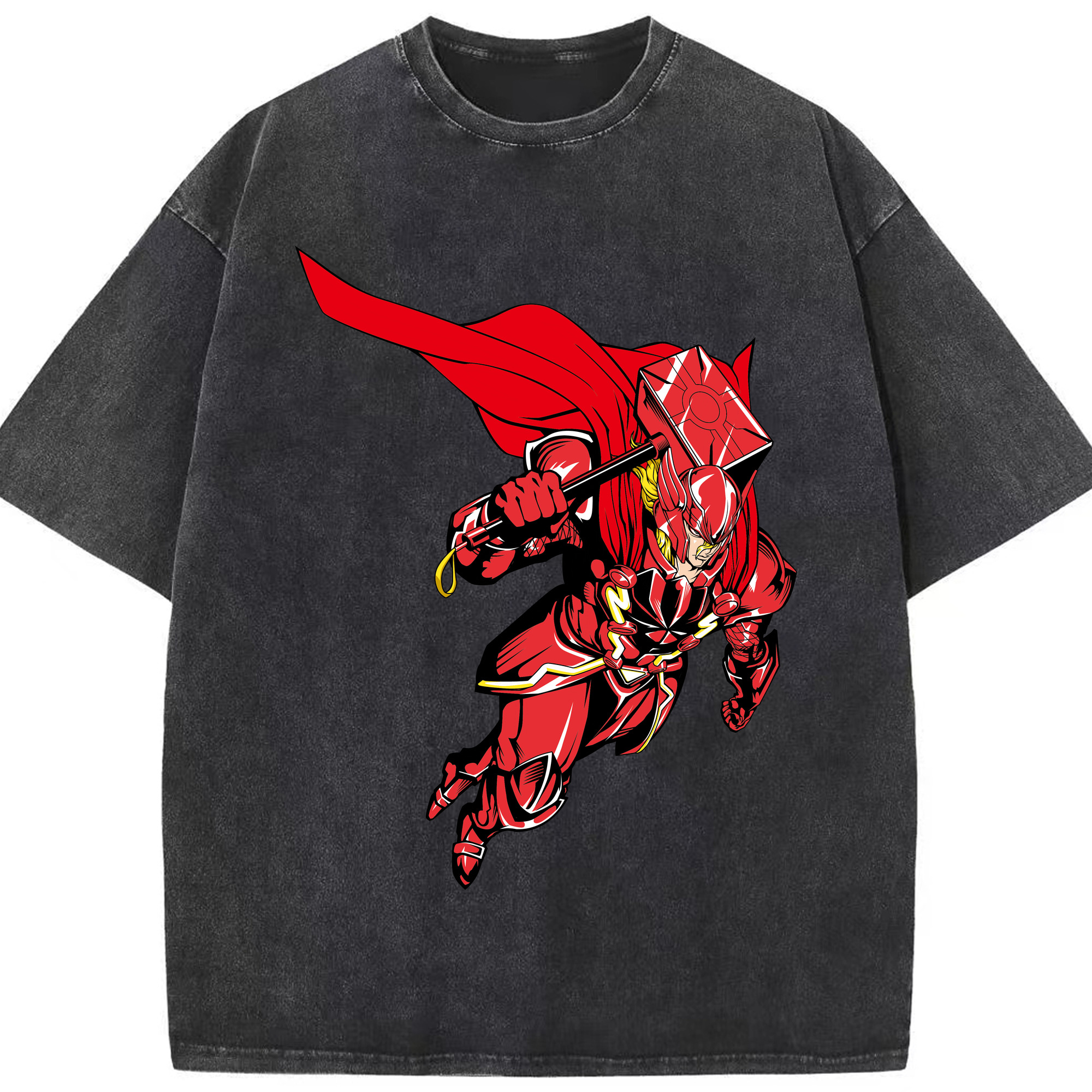 （画像用） アベンジャーズ The Avengers 綿100% ヴィンテージ風 半袖Tシャツ（フロントプリント）