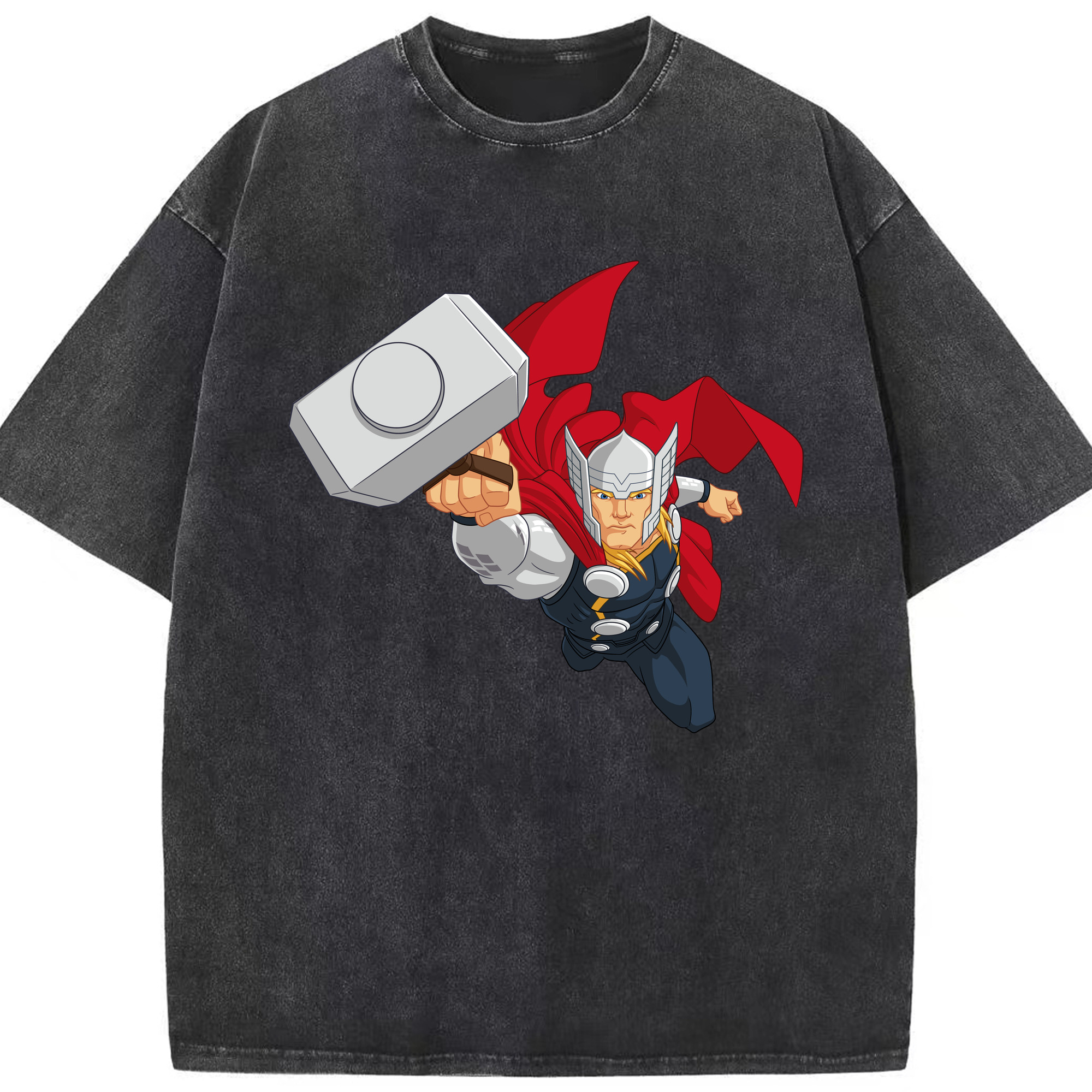 （画像用） アベンジャーズ The Avengers 綿100% ヴィンテージ風 半袖Tシャツ（フロントプリント）