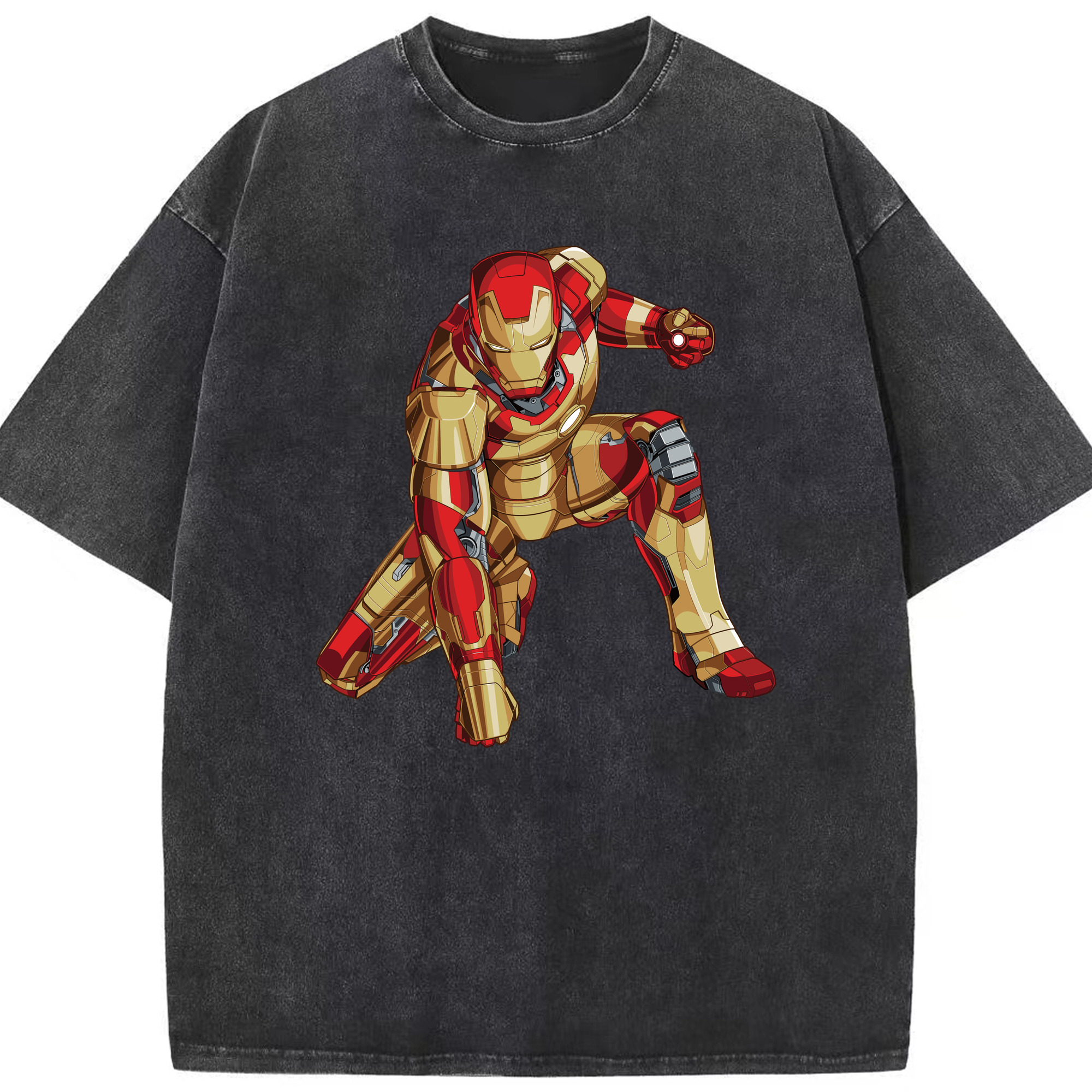 （画像用） アベンジャーズ The Avengers 綿100% ヴィンテージ風 半袖Tシャツ（フロントプリント）