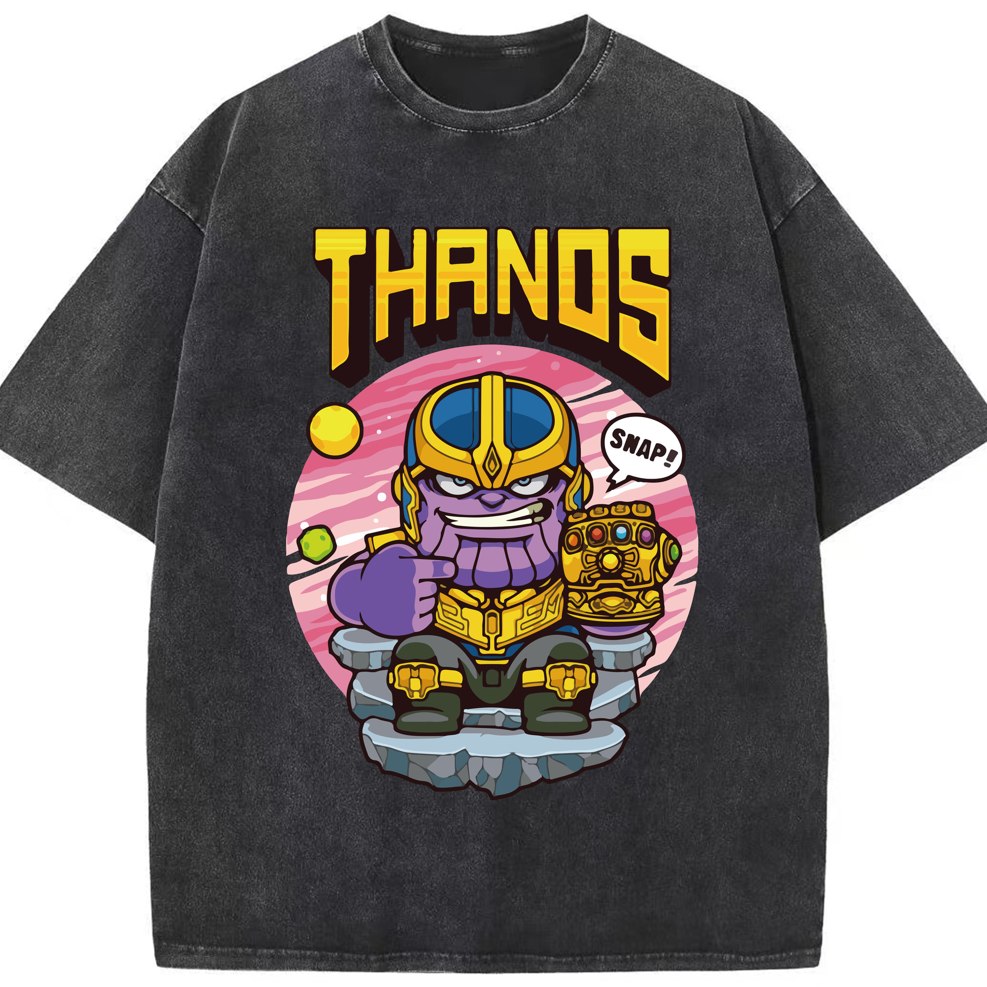 （画像用） アベンジャーズ The Avengers 綿100% ヴィンテージ風 半袖Tシャツ（フロントプリント）