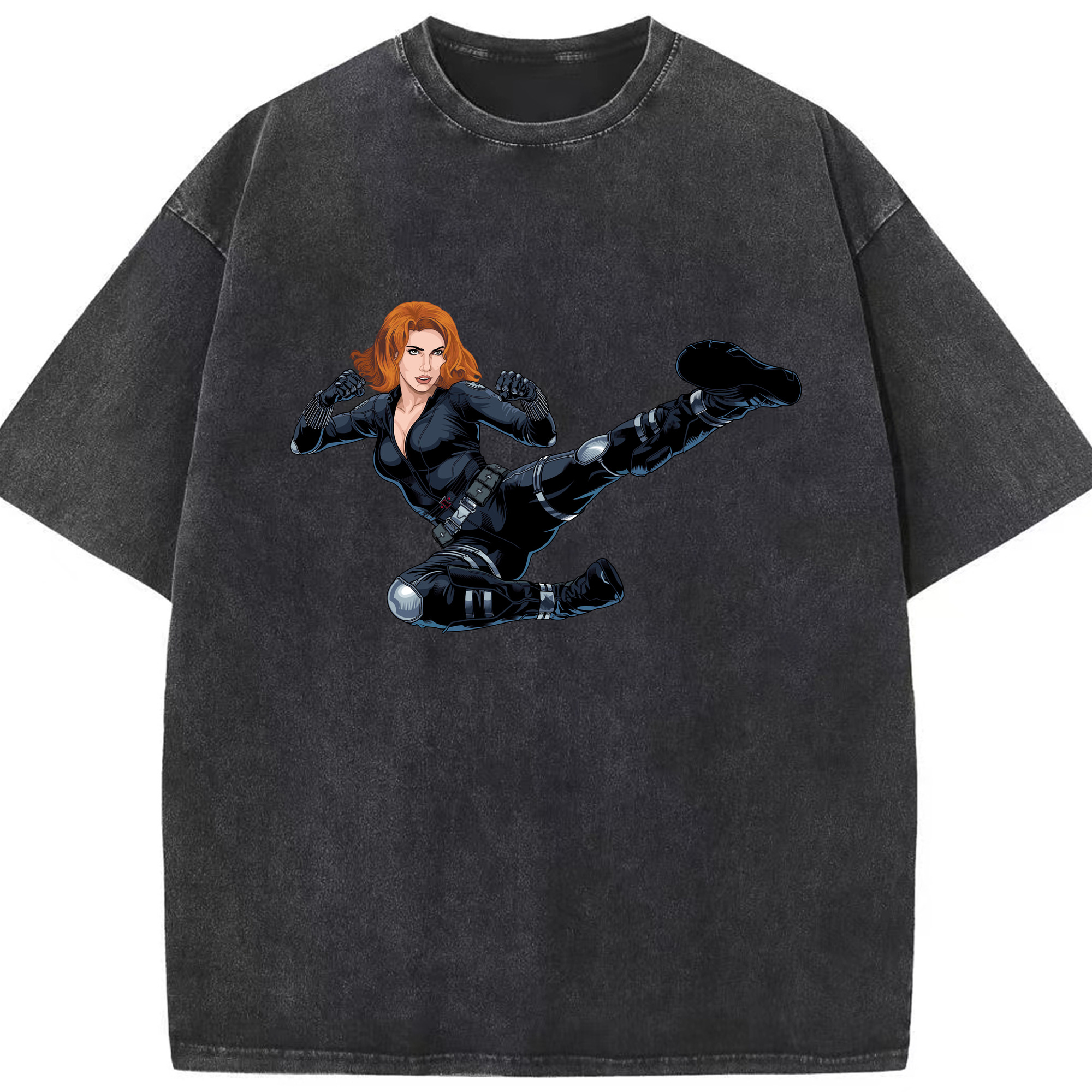 （画像用） アベンジャーズ The Avengers 綿100% ヴィンテージ風 半袖Tシャツ（フロントプリント）