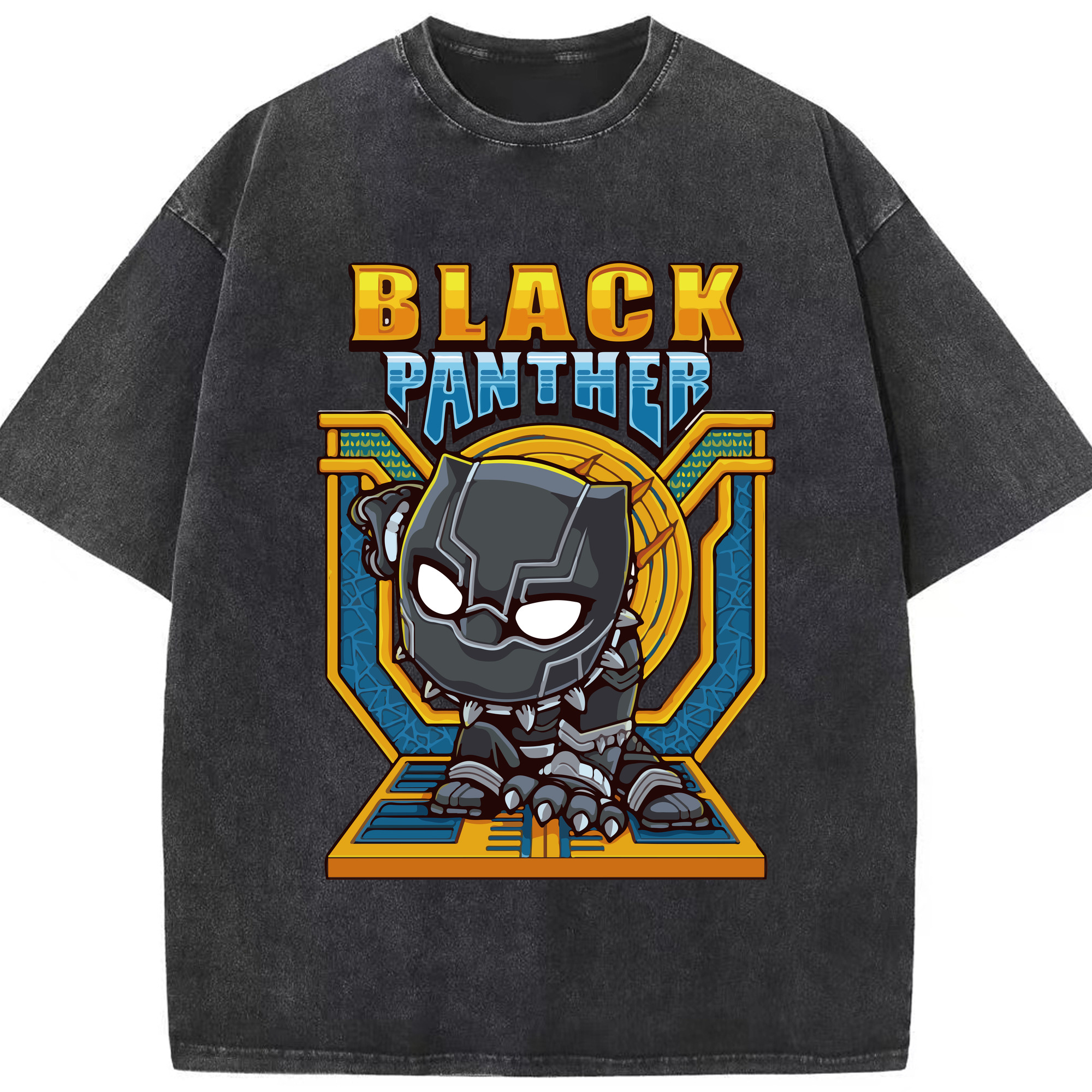 （画像用） アベンジャーズ The Avengers 綿100% ヴィンテージ風 半袖Tシャツ（フロントプリント）