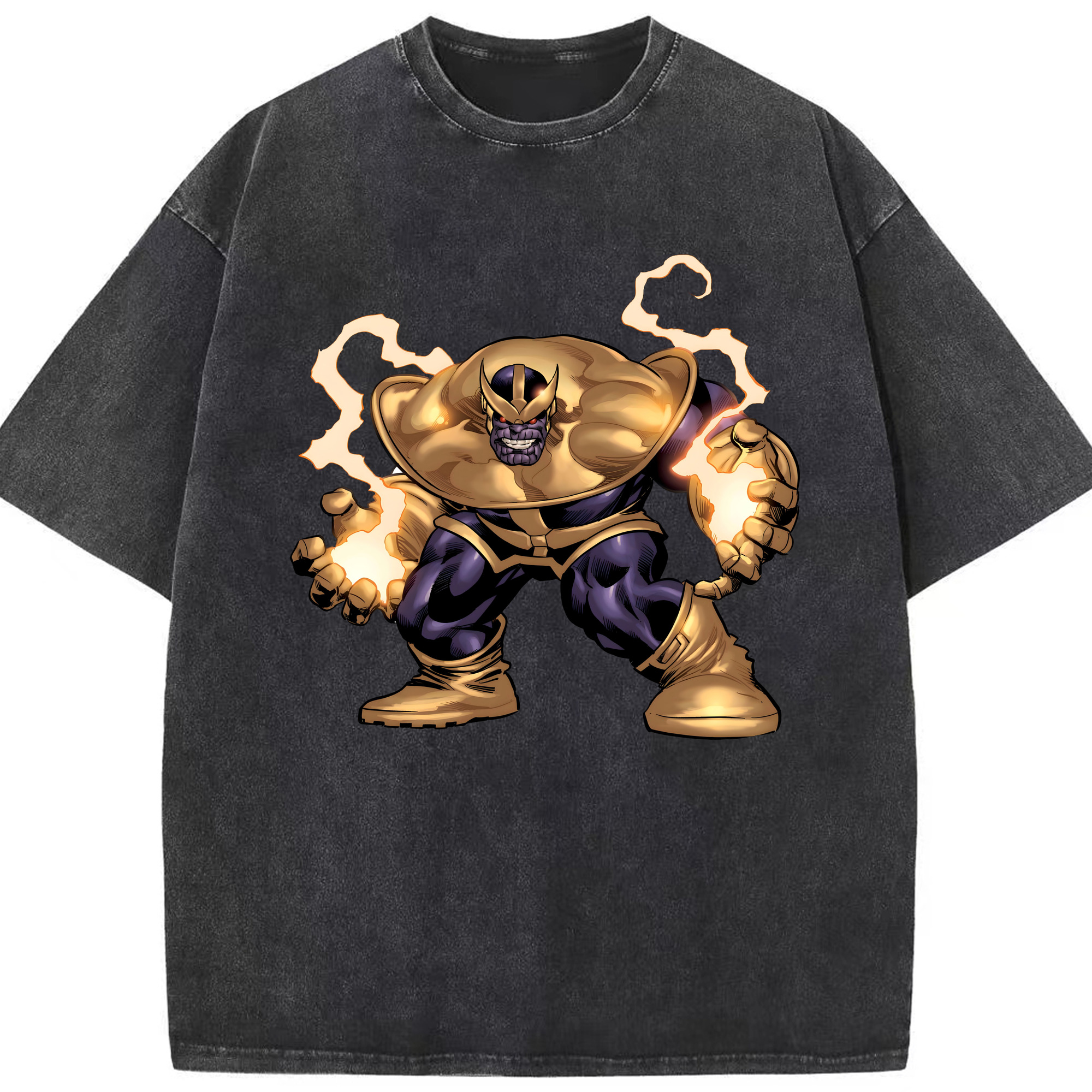 （画像用） アベンジャーズ The Avengers 綿100% ヴィンテージ風 半袖Tシャツ（フロントプリント）
