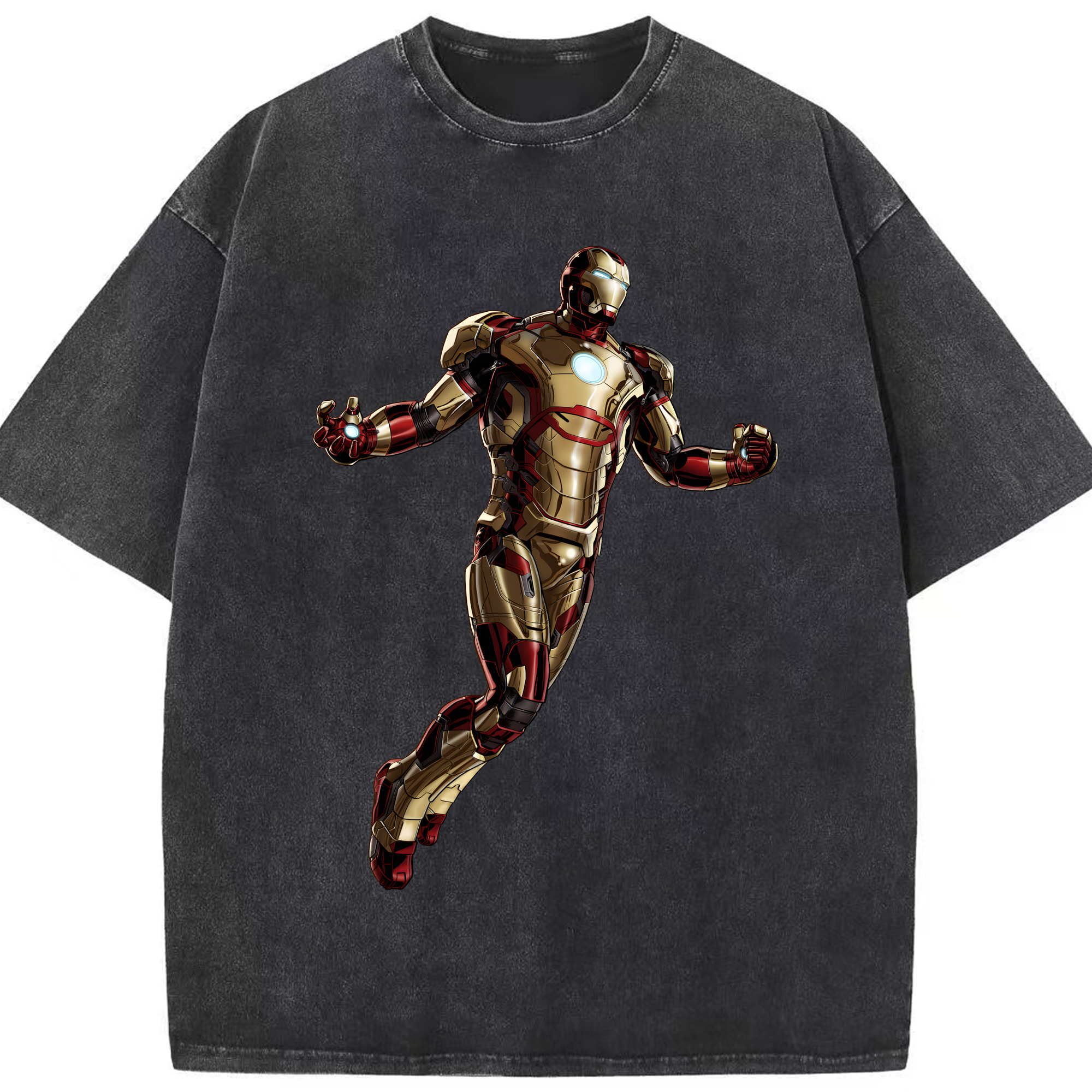（画像用） アベンジャーズ The Avengers 綿100% ヴィンテージ風 半袖Tシャツ（フロントプリント）