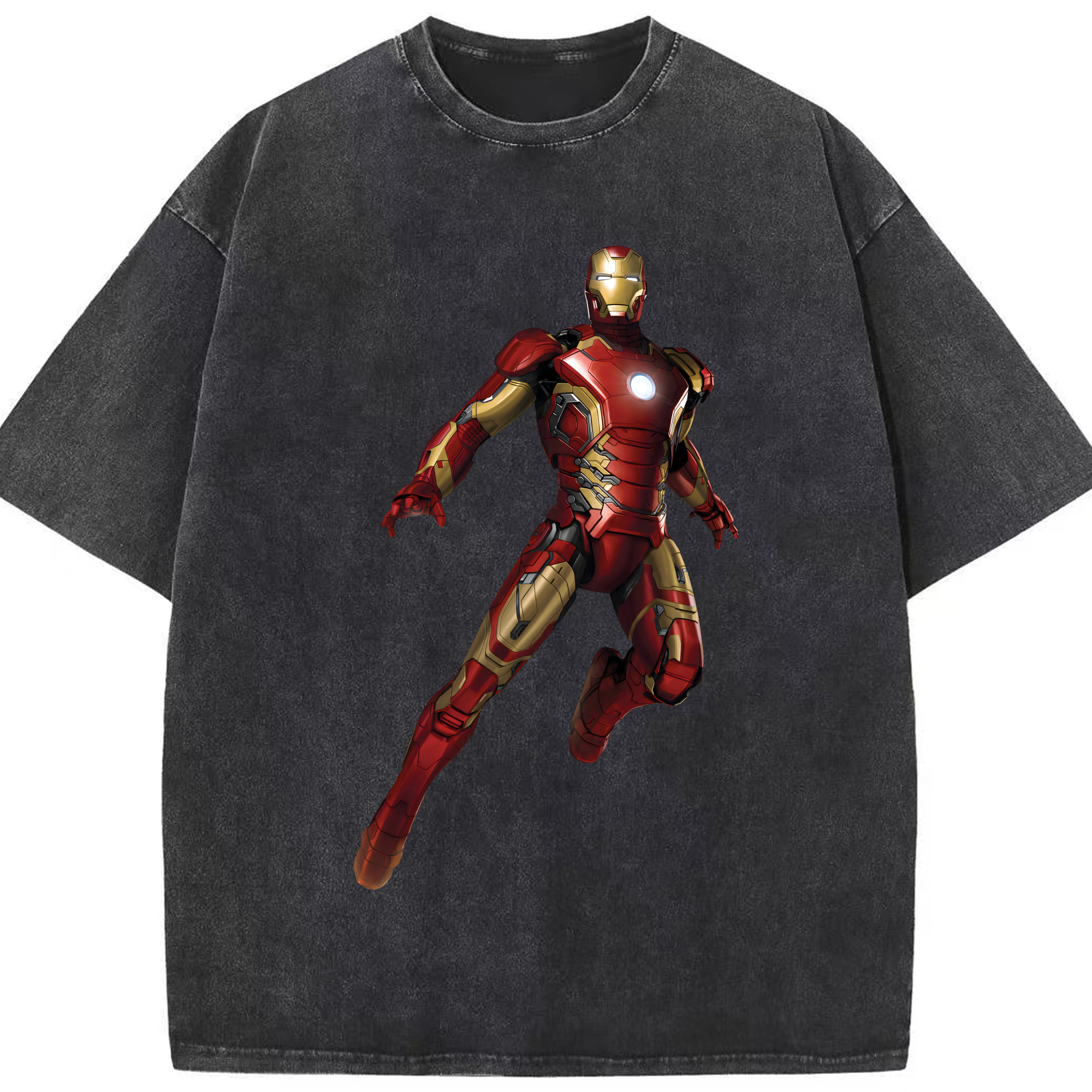 （画像用） アベンジャーズ The Avengers 綿100% ヴィンテージ風 半袖Tシャツ（フロントプリント）