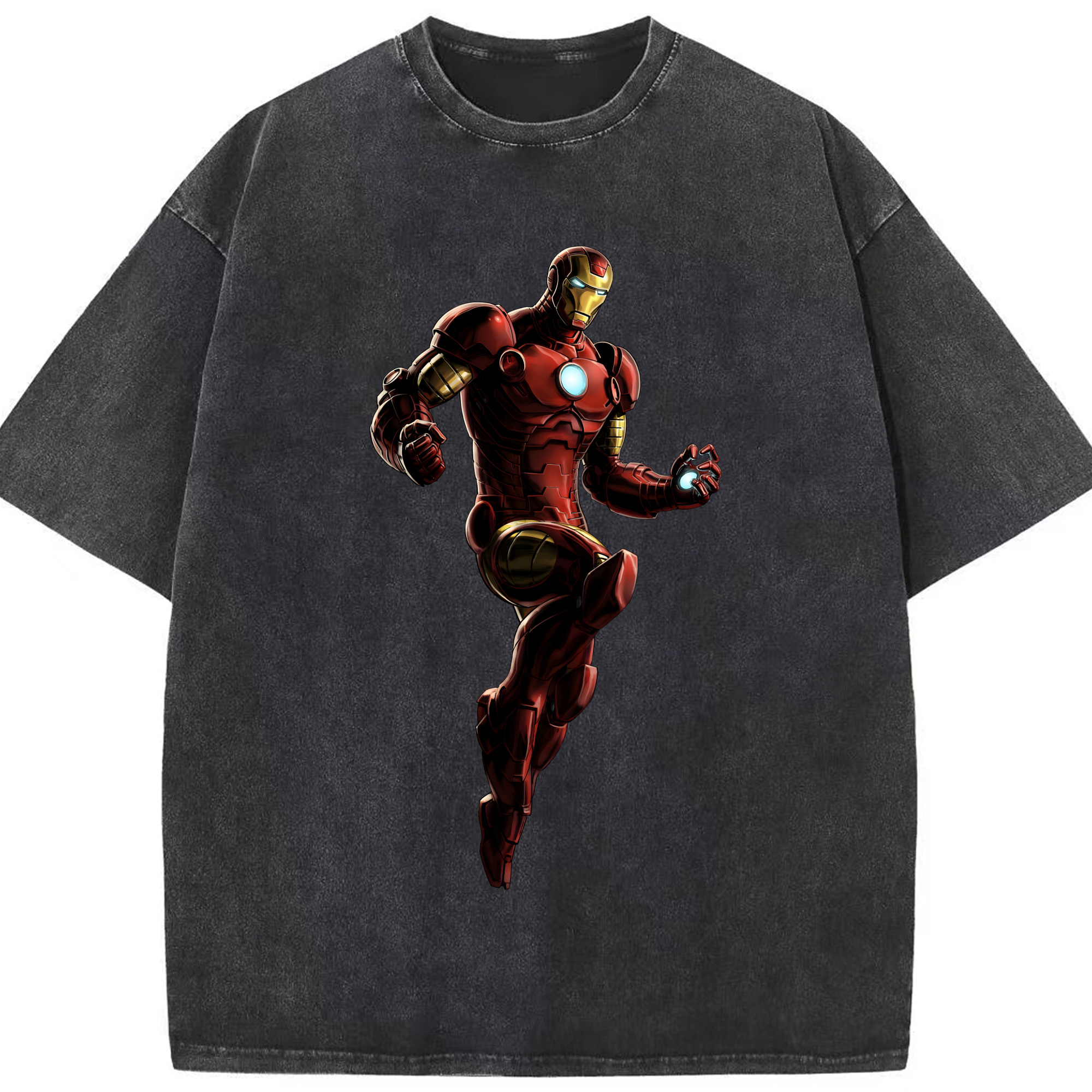 （画像用） アベンジャーズ The Avengers 綿100% ヴィンテージ風 半袖Tシャツ（フロントプリント）