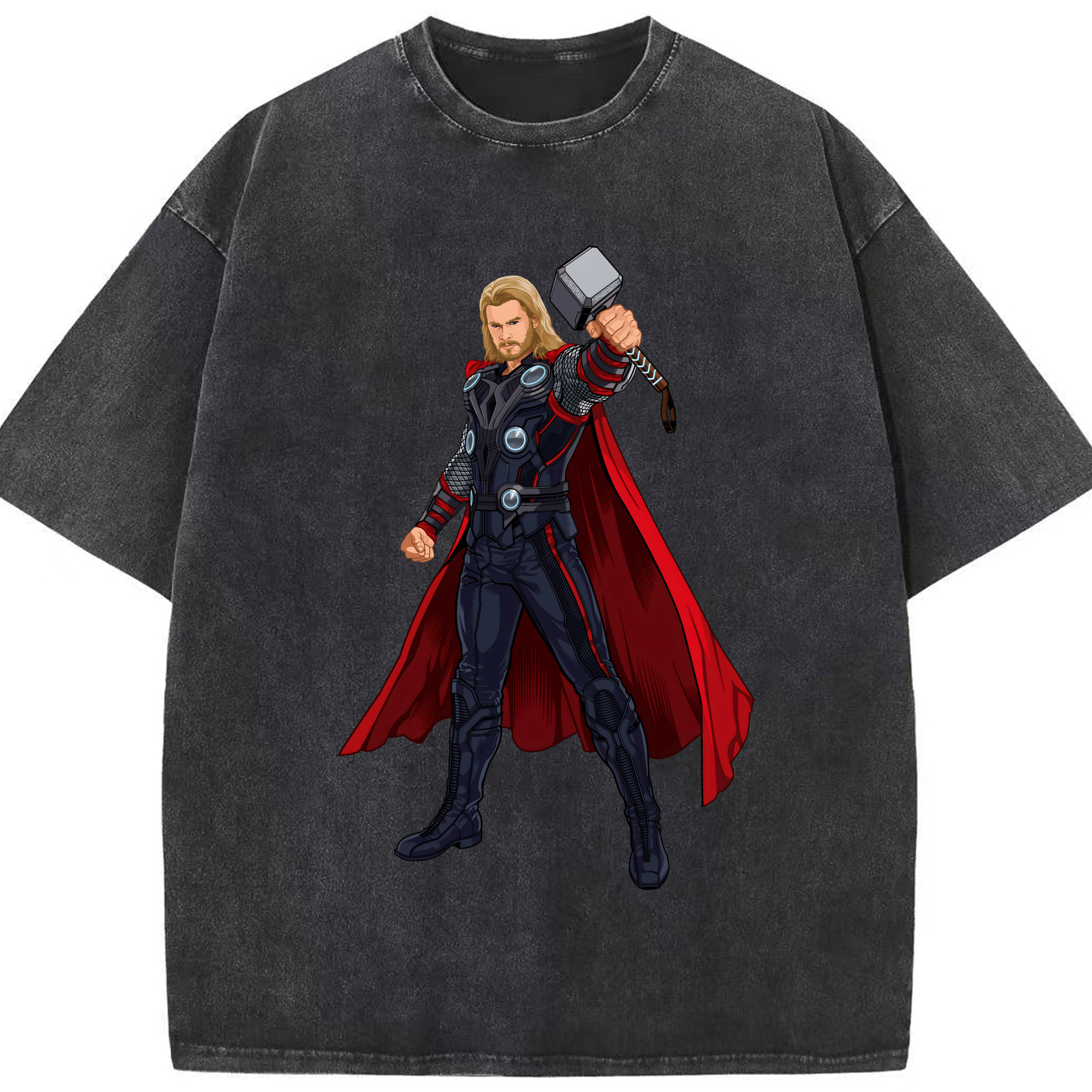 （画像用） アベンジャーズ The Avengers 綿100% ヴィンテージ風 半袖Tシャツ（フロントプリント）