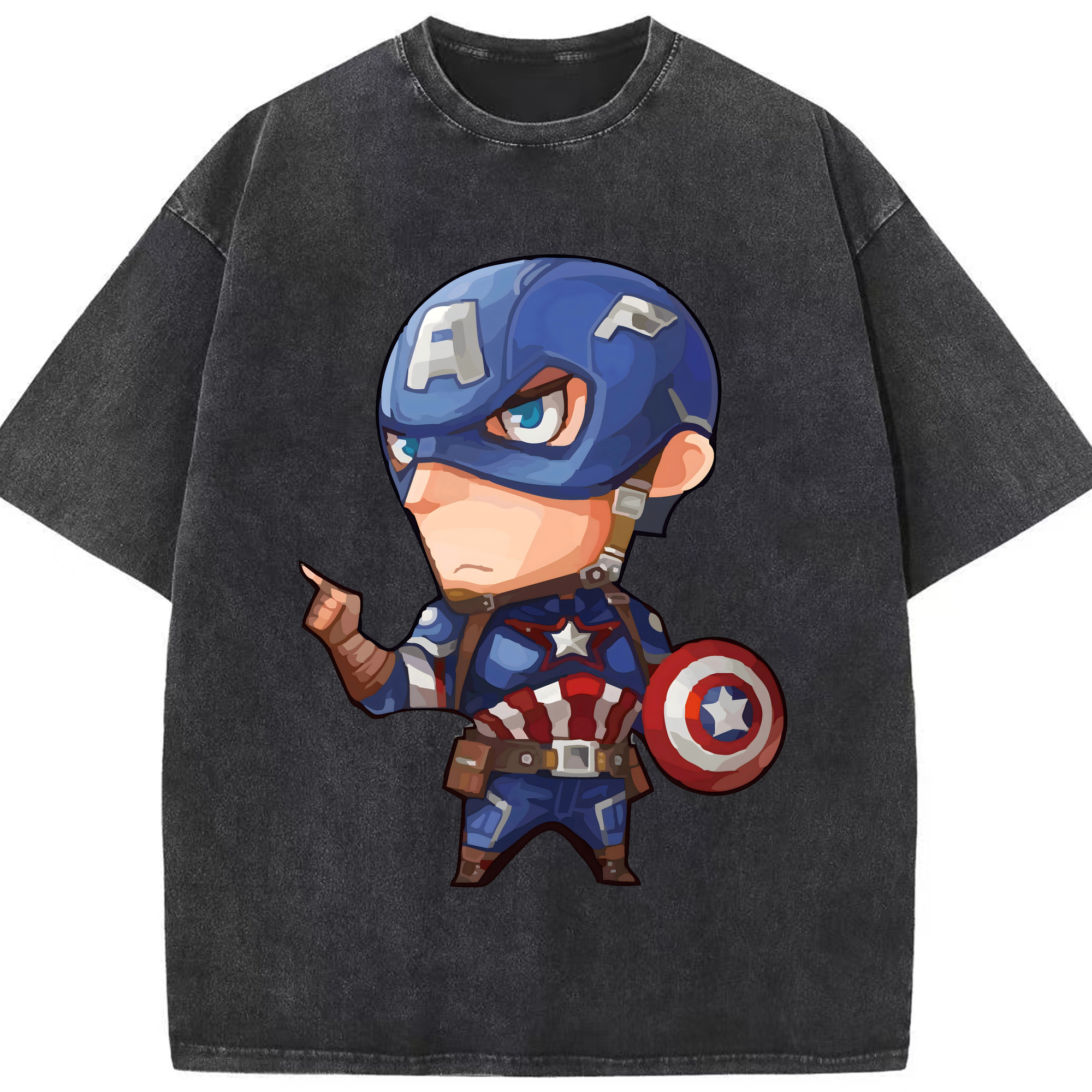 （画像用） アベンジャーズ The Avengers 綿100% ヴィンテージ風 半袖Tシャツ（フロントプリント）