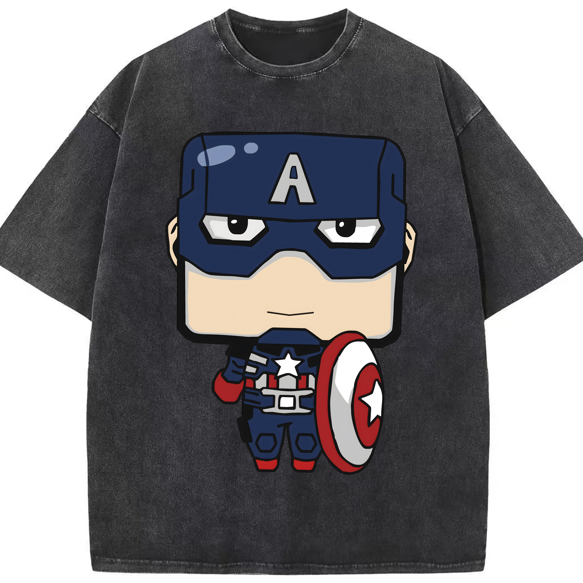 （画像用） アベンジャーズ The Avengers 綿100% ヴィンテージ風 半袖Tシャツ（フロントプリント）