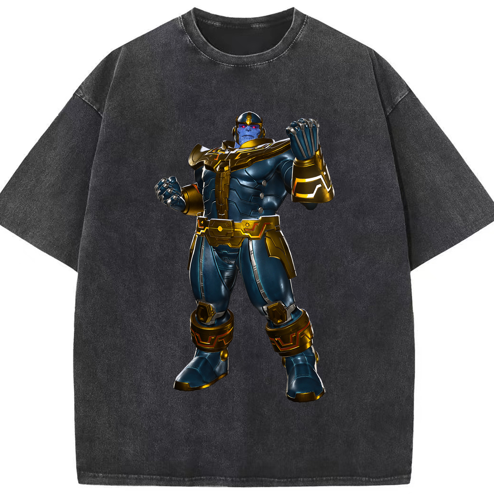 （画像用） アベンジャーズ The Avengers 綿100% ヴィンテージ風 半袖Tシャツ（フロントプリント）