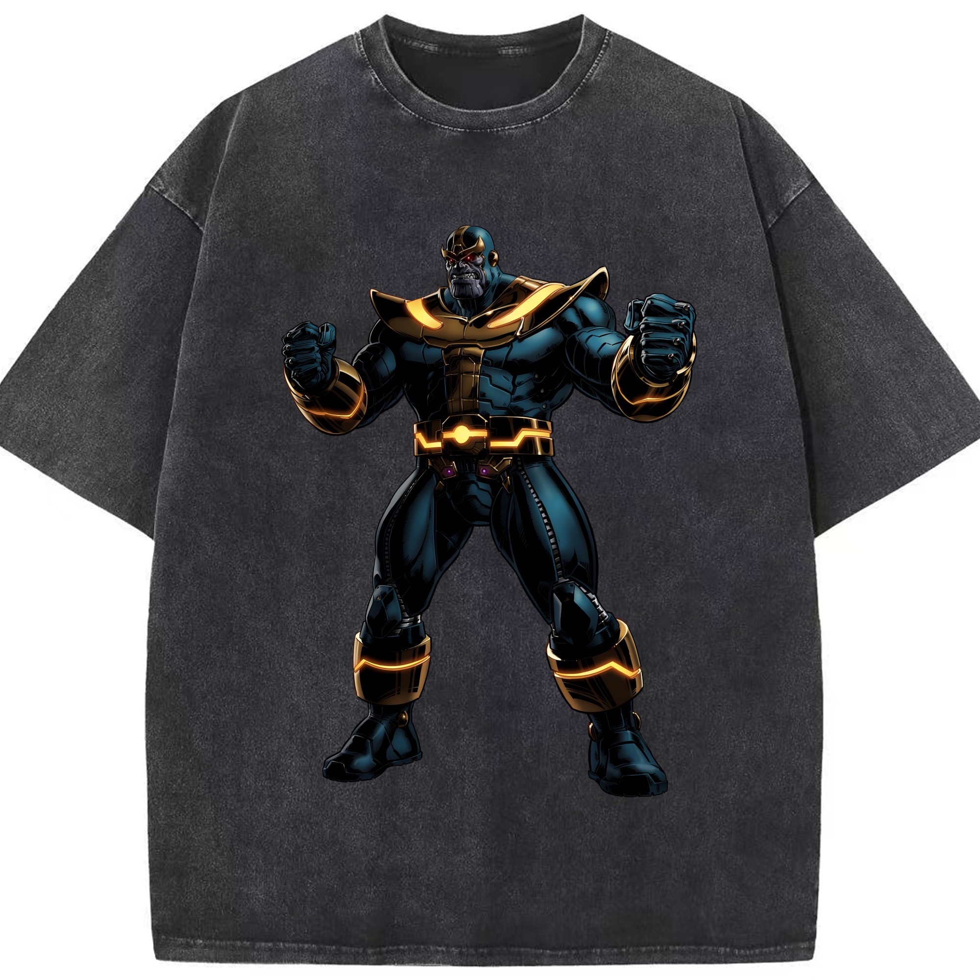 （画像用） アベンジャーズ The Avengers 綿100% ヴィンテージ風 半袖Tシャツ（フロントプリント）