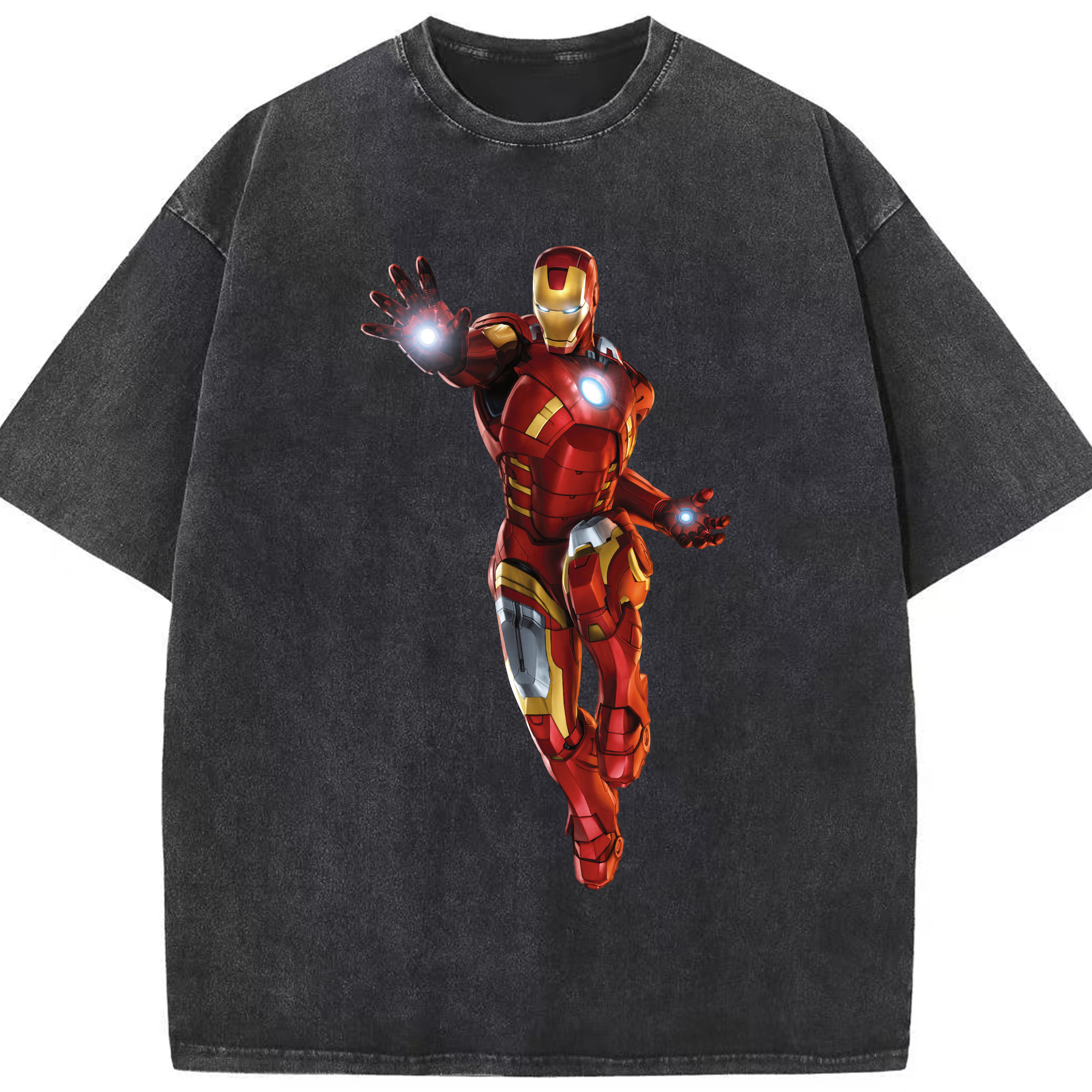 （画像用） アベンジャーズ The Avengers 綿100% ヴィンテージ風 半袖Tシャツ（フロントプリント）