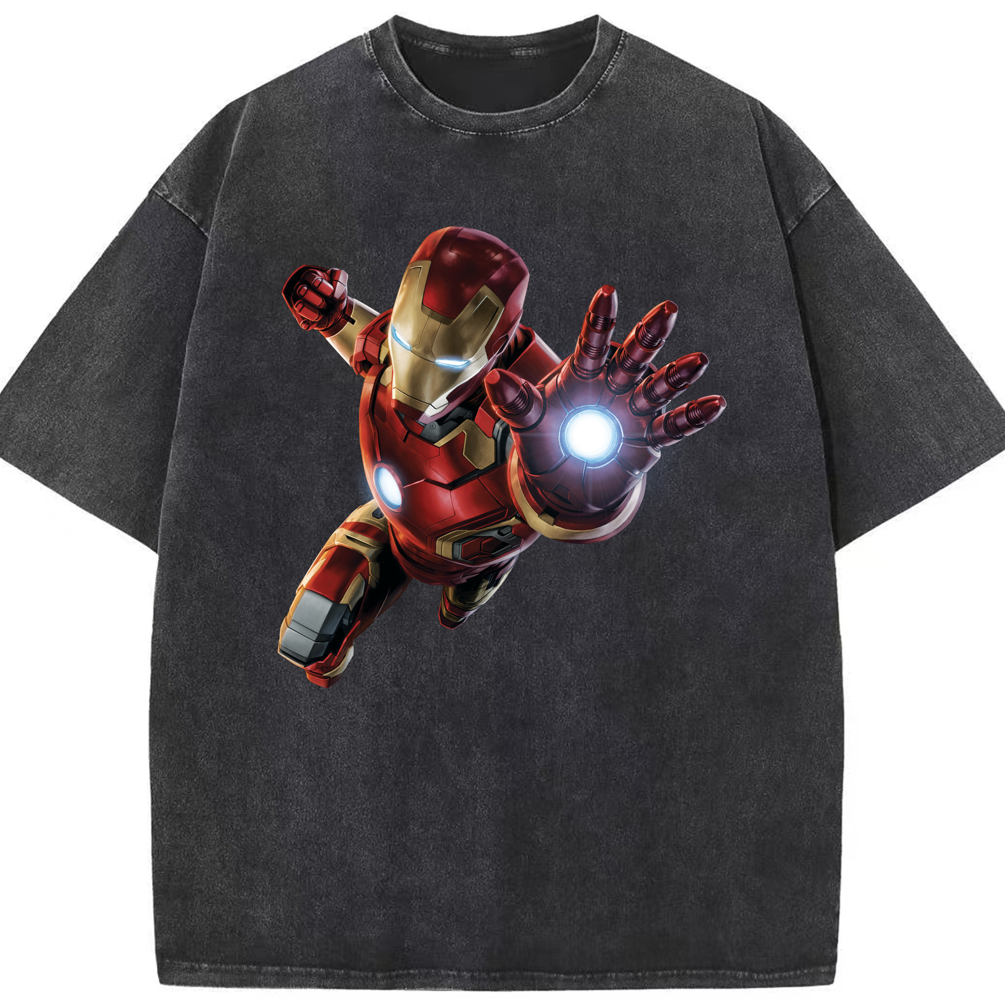 （画像用） アベンジャーズ The Avengers 綿100% ヴィンテージ風 半袖Tシャツ（フロントプリント）