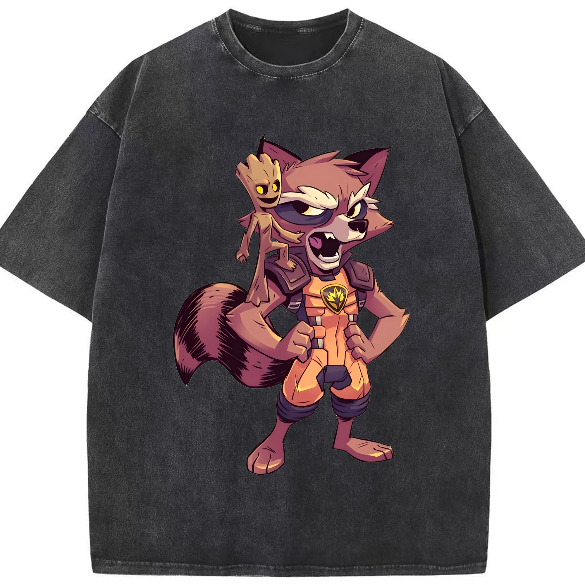 （画像用） アベンジャーズ The Avengers 綿100% ヴィンテージ風 半袖Tシャツ（フロントプリント）