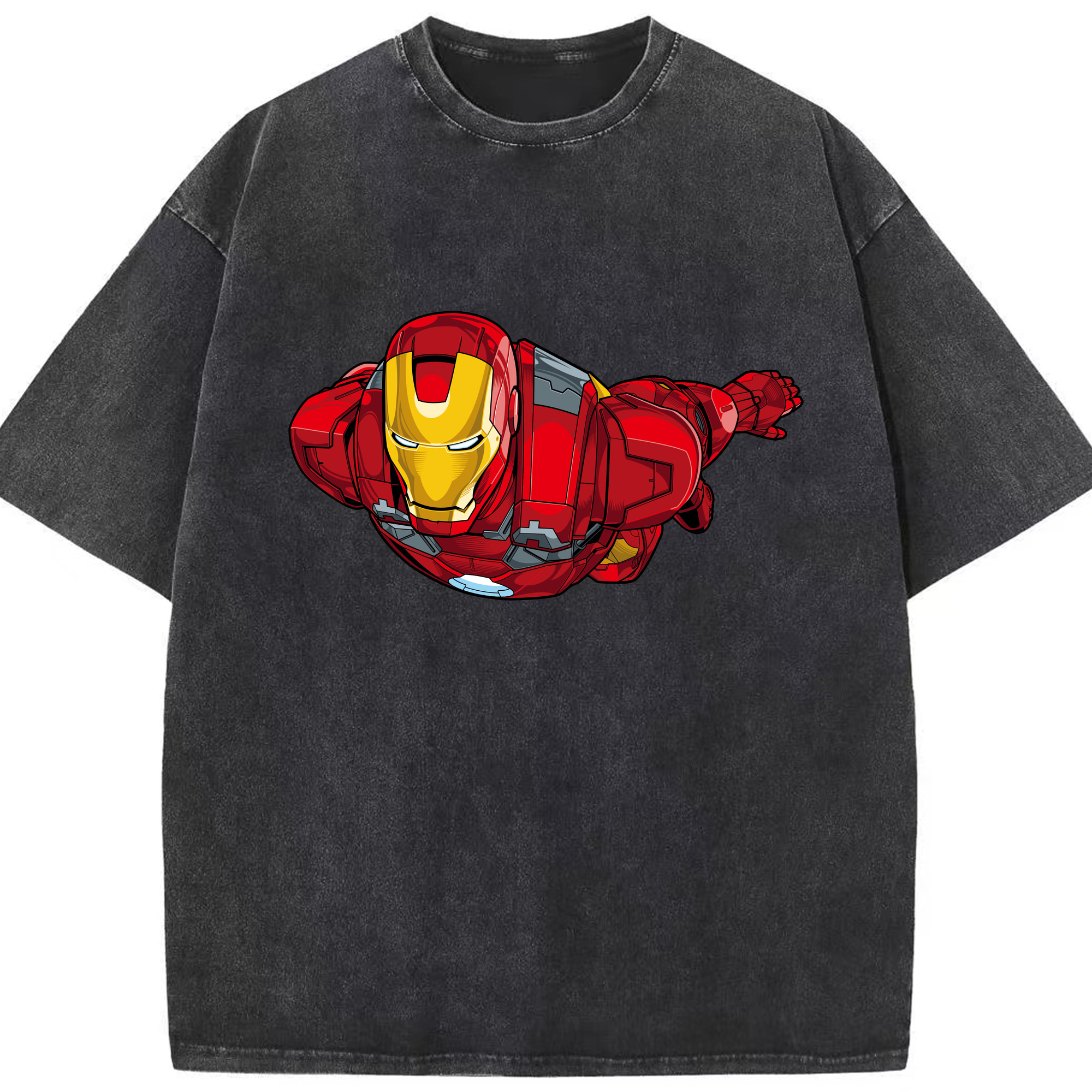 （画像用） アベンジャーズ The Avengers 綿100% ヴィンテージ風 半袖Tシャツ（フロントプリント）