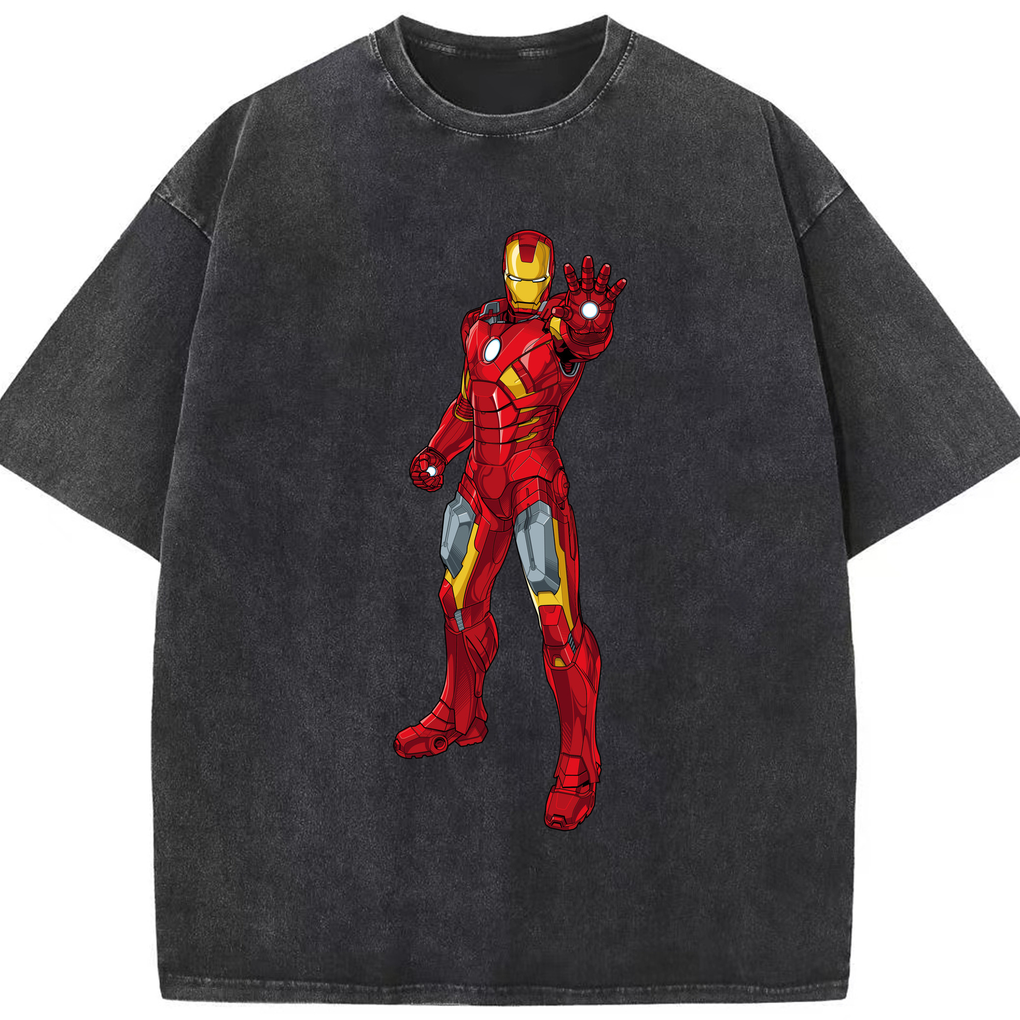 （画像用） アベンジャーズ The Avengers 綿100% ヴィンテージ風 半袖Tシャツ（フロントプリント）
