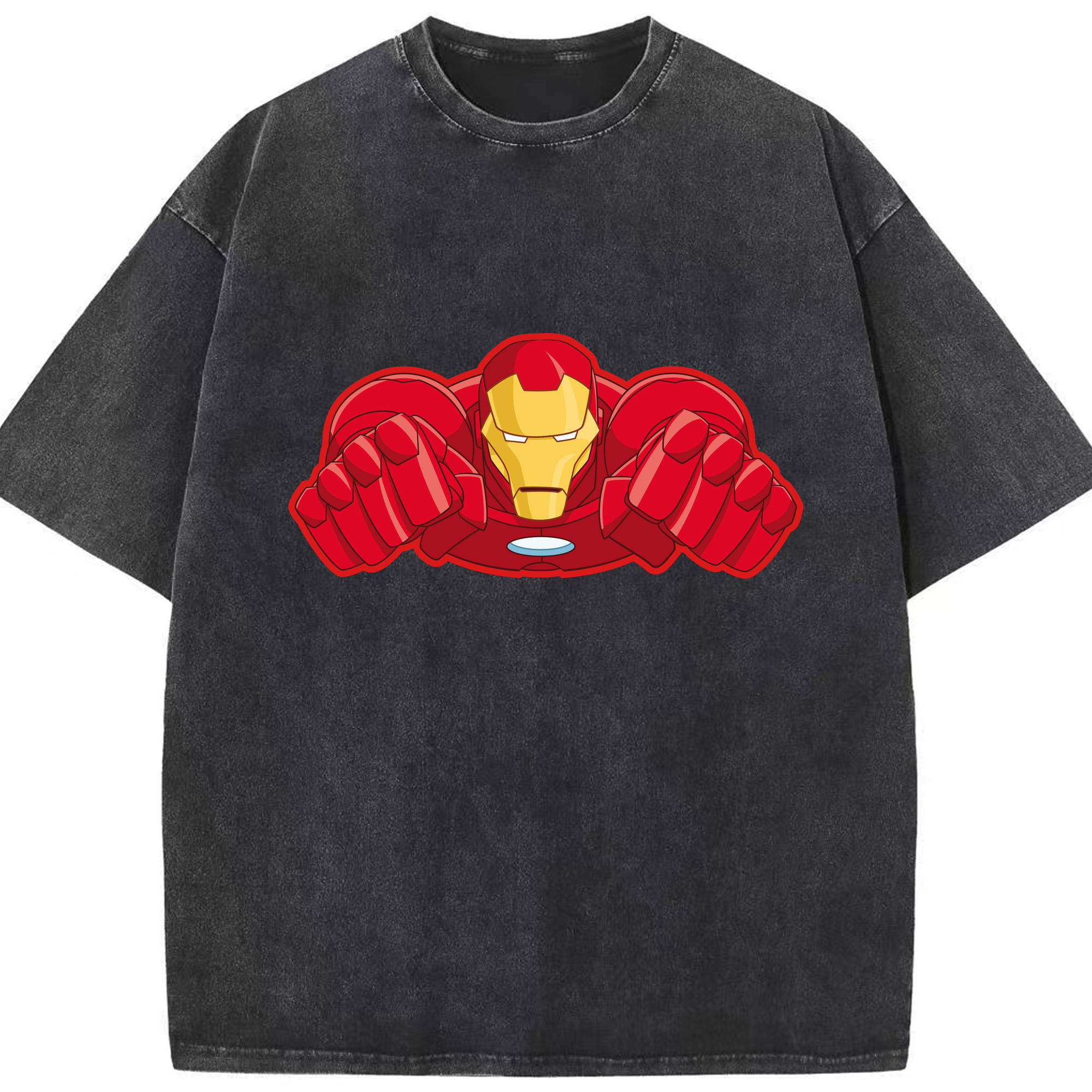 （画像用） アベンジャーズ The Avengers 綿100% ヴィンテージ風 半袖Tシャツ（フロントプリント）