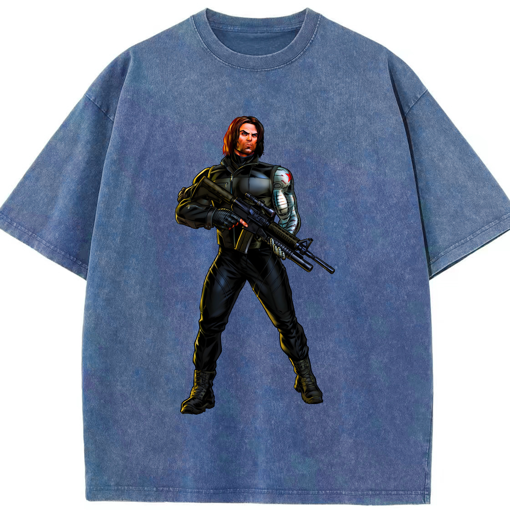 （画像用） アベンジャーズ The Avengers 綿100% ヴィンテージ風 半袖Tシャツ（フロントプリント）