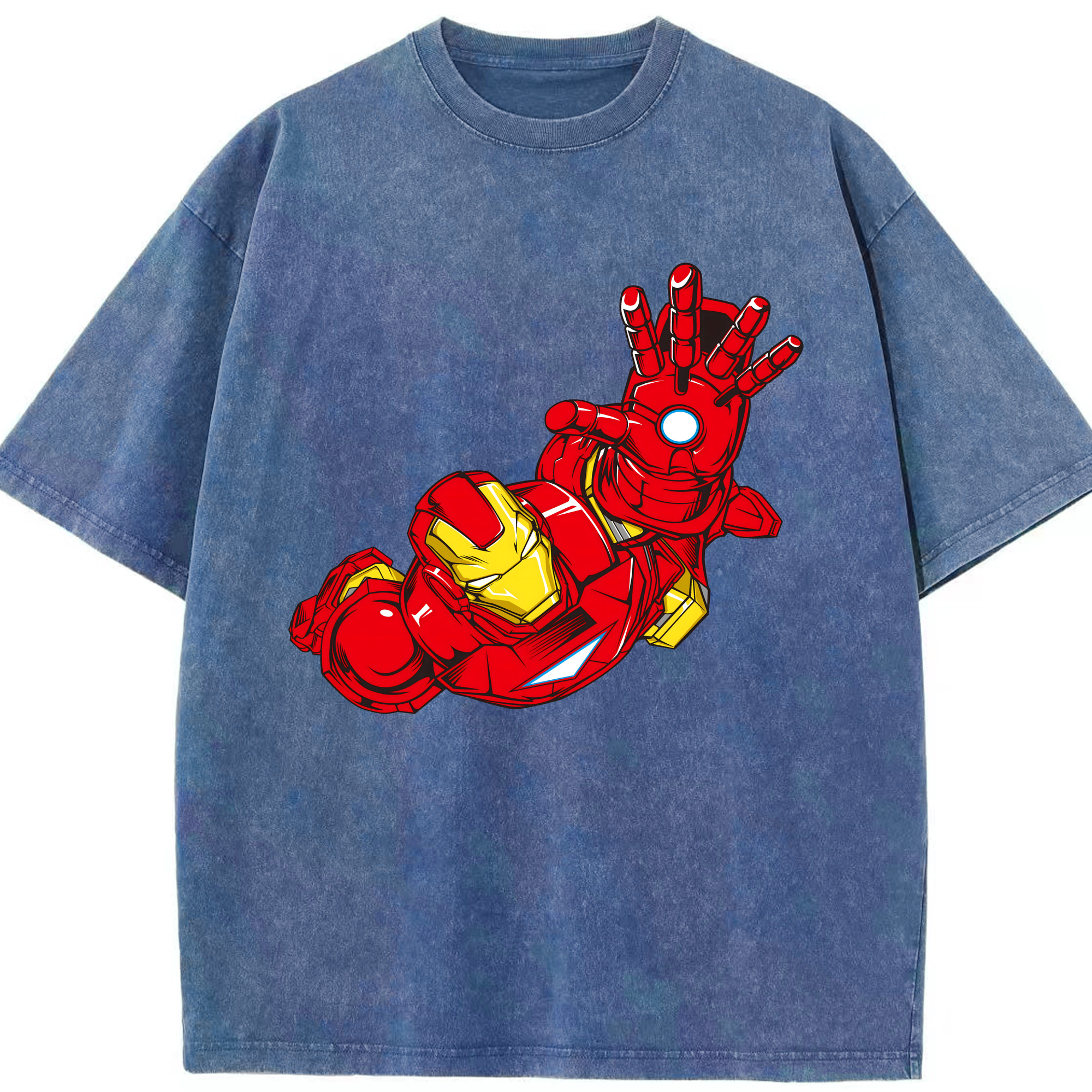 （画像用） アベンジャーズ The Avengers 綿100% ヴィンテージ風 半袖Tシャツ（フロントプリント）